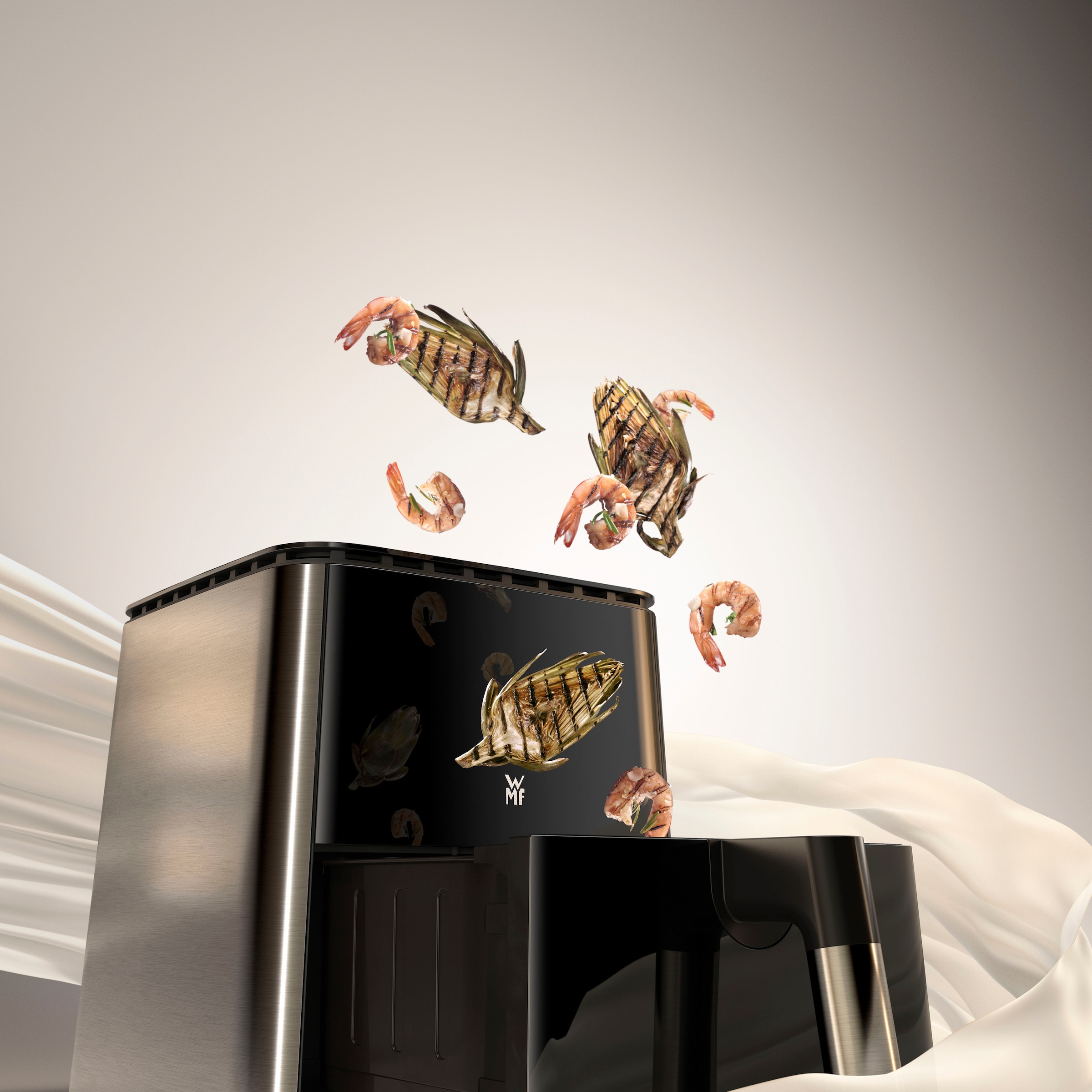 WMF Heißluftfritteuse »Multi Taste«, 1550 W, gesundes Frittieren