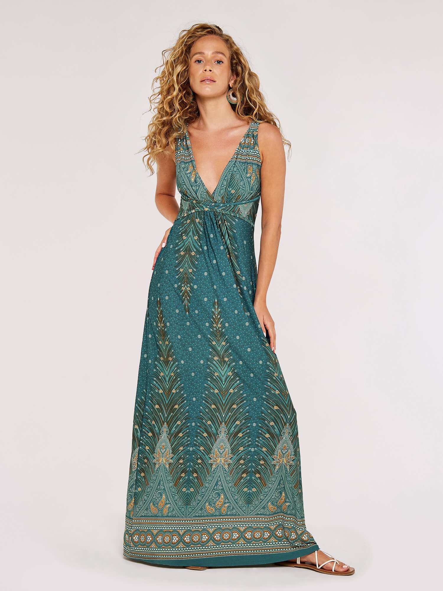 Apricot Maxikleid »mit Taillenband« mit Taillenband