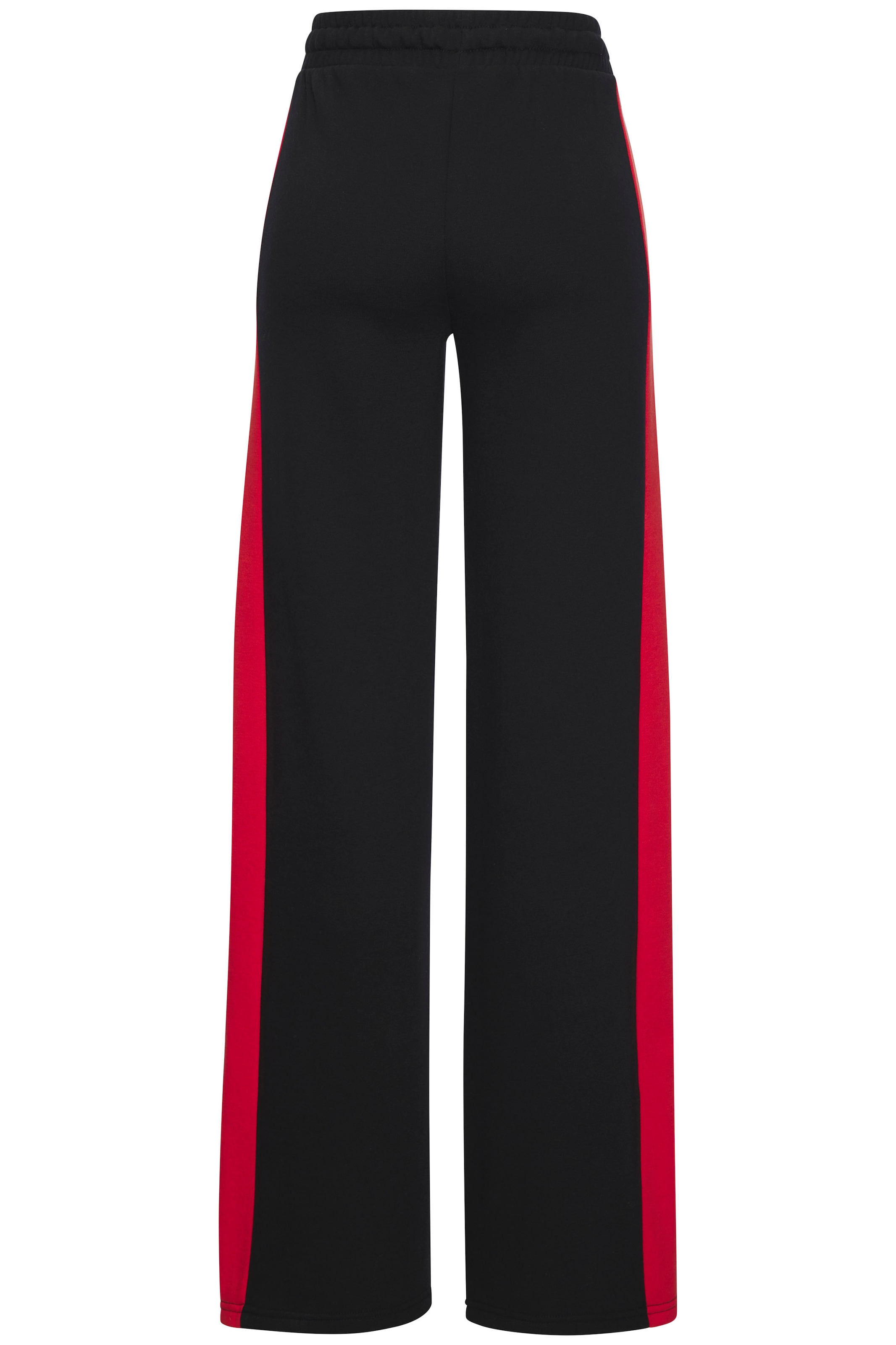 Bench. Loungewear Loungehose, mit Seitenschlitzen am Beinsaum und Silikon Logo Badge
