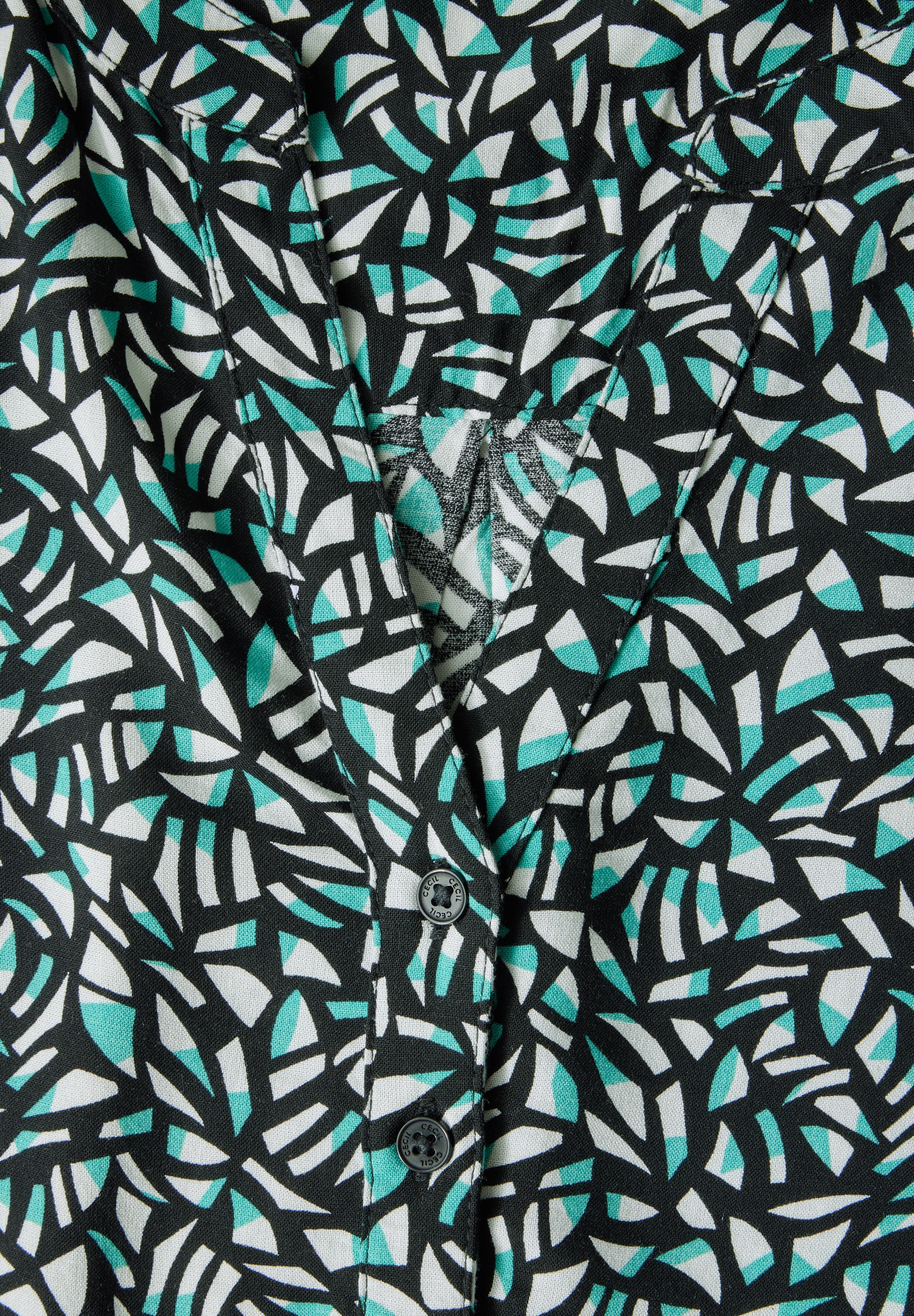 Cecil Langarmbluse, mit All-Over Print