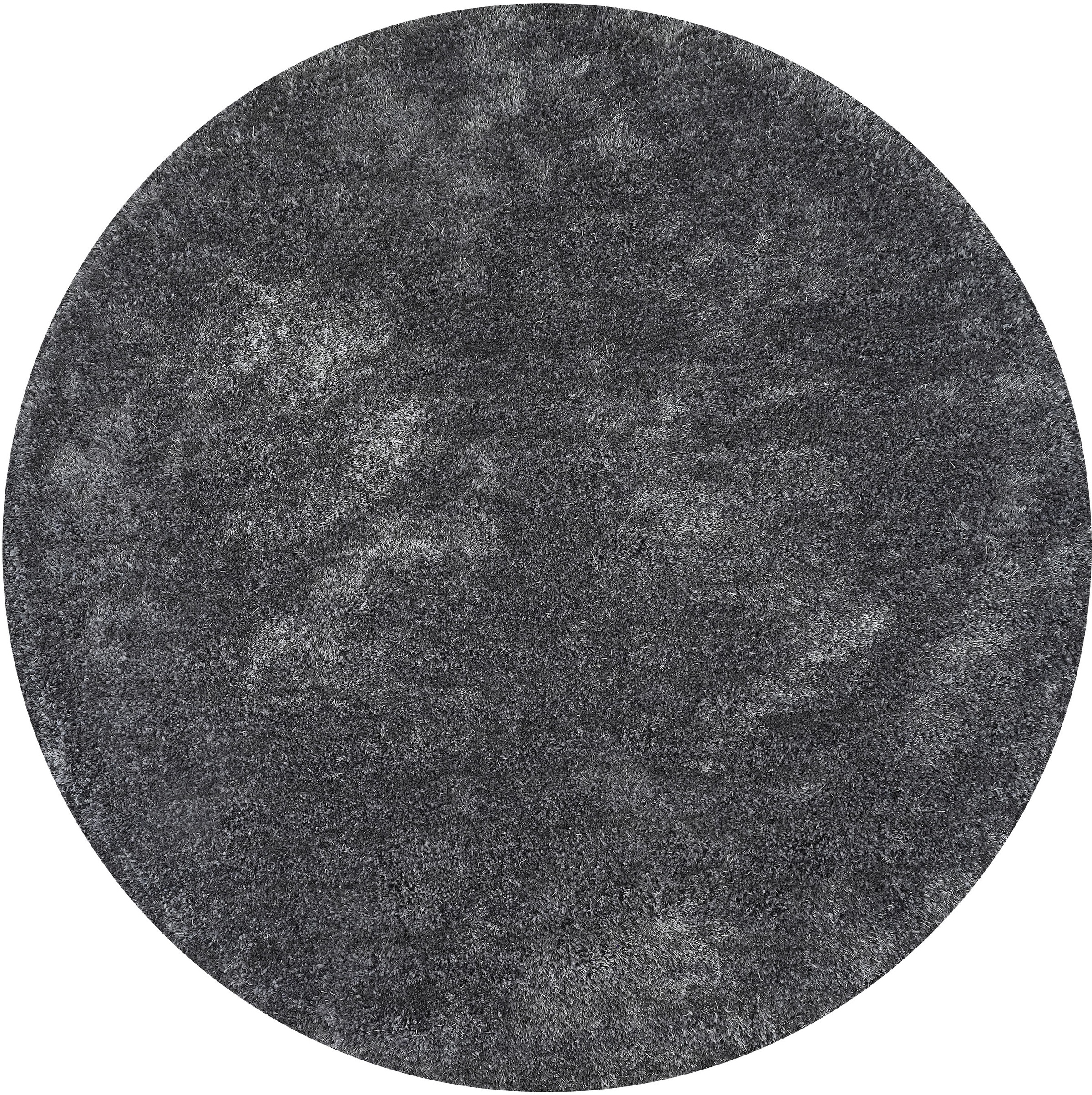 Bruno Banani Hochflor-Teppich »Dana Teppich, Kundenliebling«, rund, 30 mm Höhe, unifarben, Mikrofaser Teppiche, Wohnzimmer, Schlafzimmer, Esszimmer