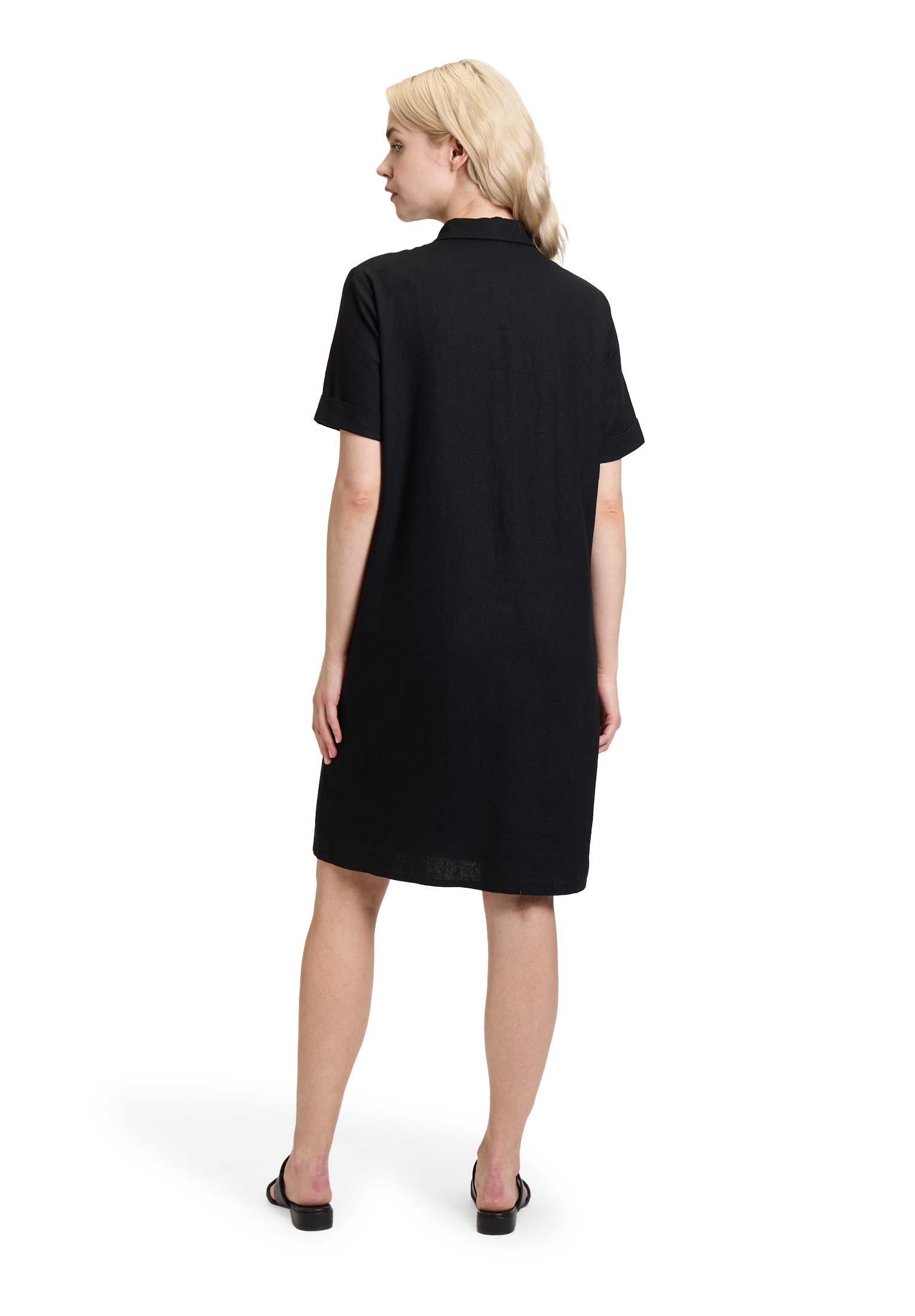 Betty Barclay Hemdblusenkleid »Leinenkleid mit Knopfleiste«