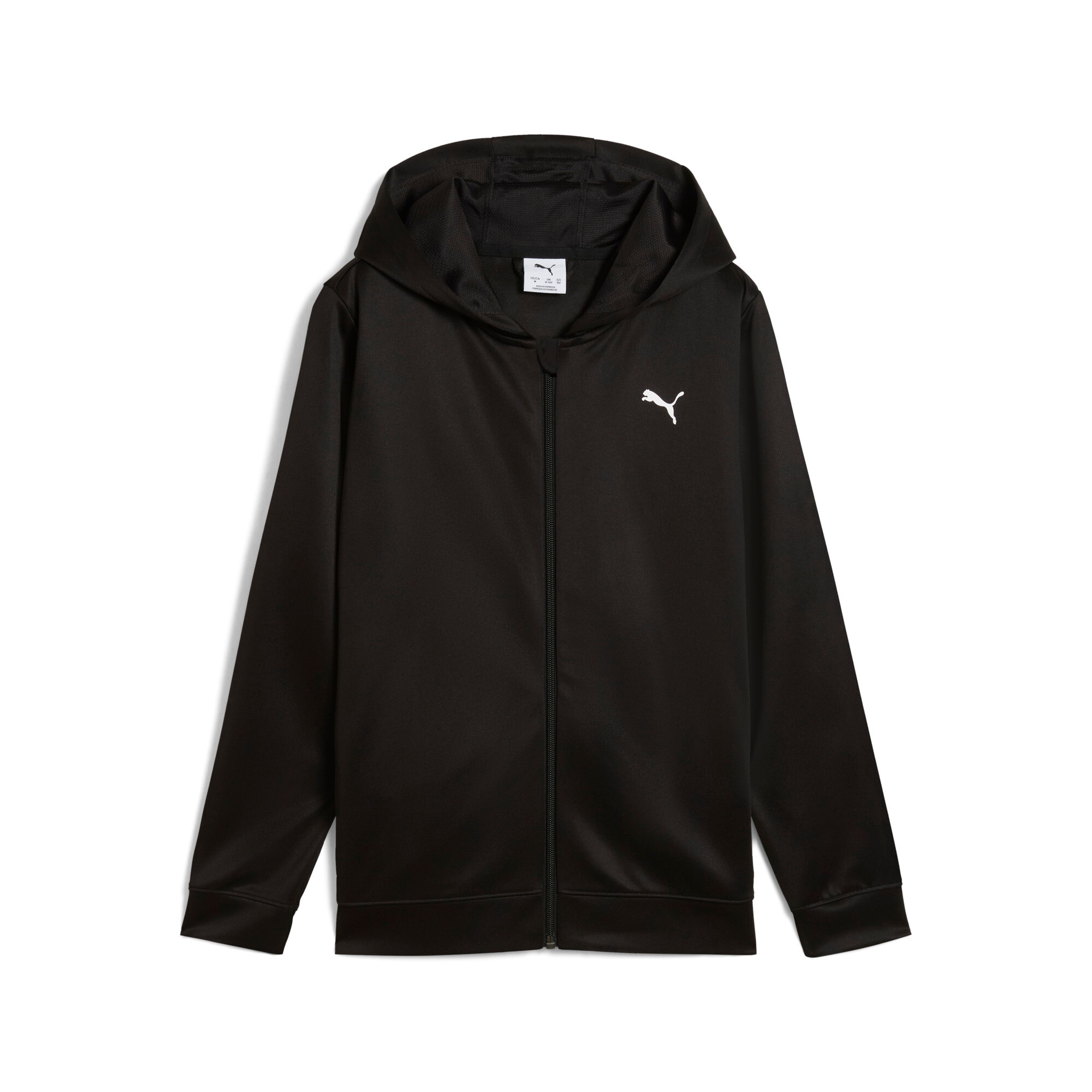 PUMA Kapuzensweatjacke »TAD ESS FULL ZIP JACKET B« mit Kapuze, für Jugendliche, für sportliche Aktivitäten und Alltag