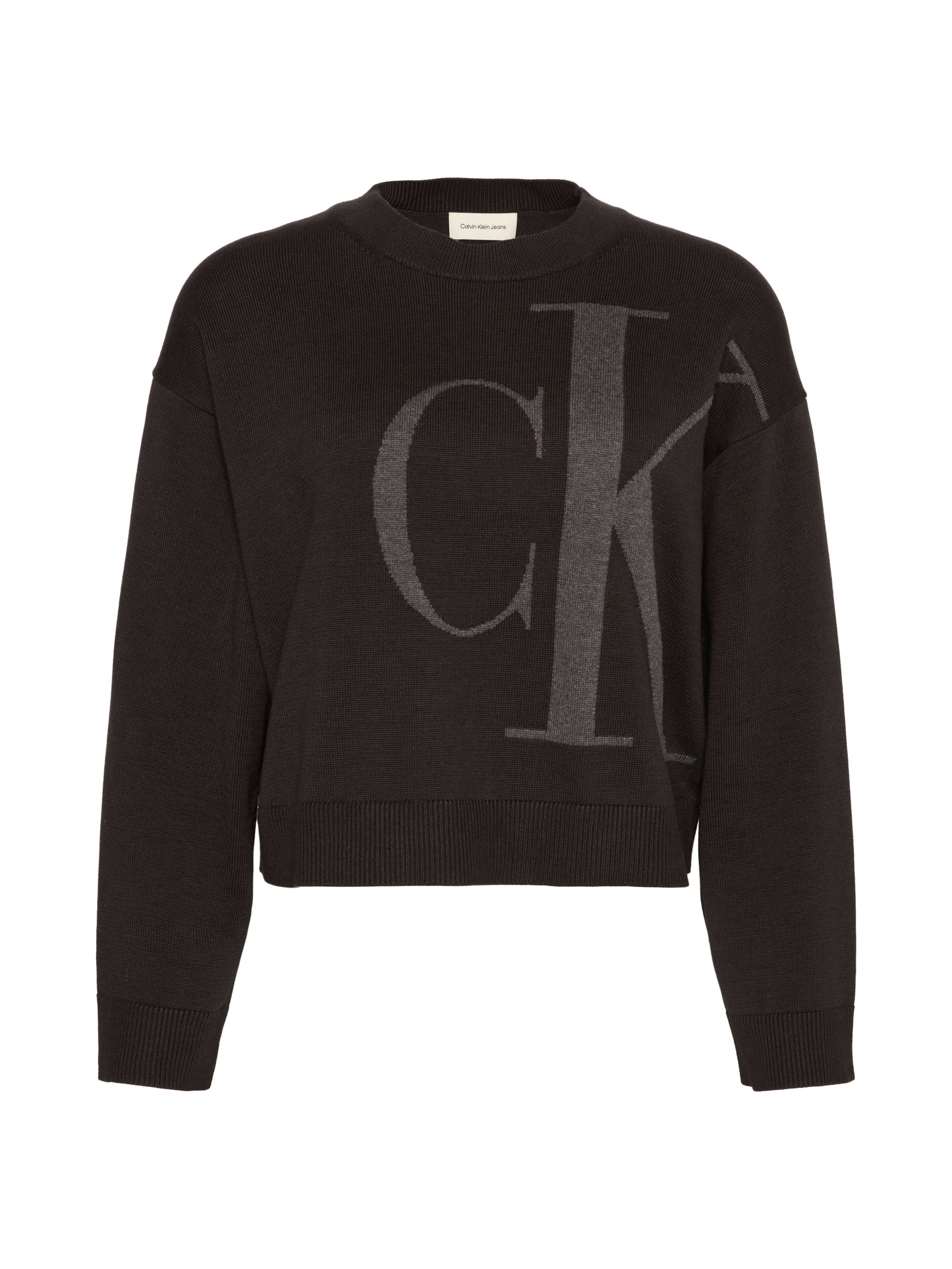 Calvin Klein Jeans Strickpullover Regular fit mit Rundhalsausschnitt