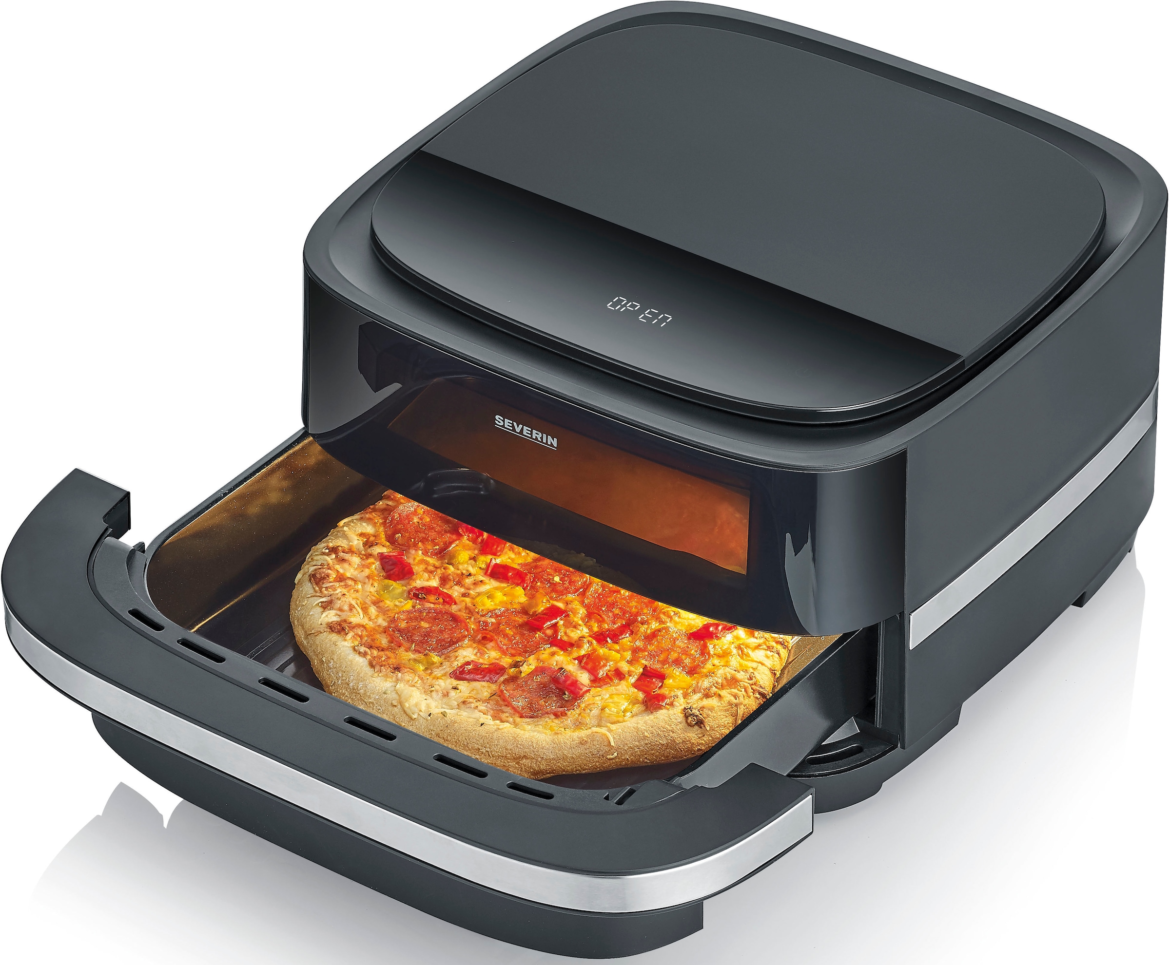 Severin Heißluftfritteuse »FR 2464  4 l "Pizza and more"«, 2100 W