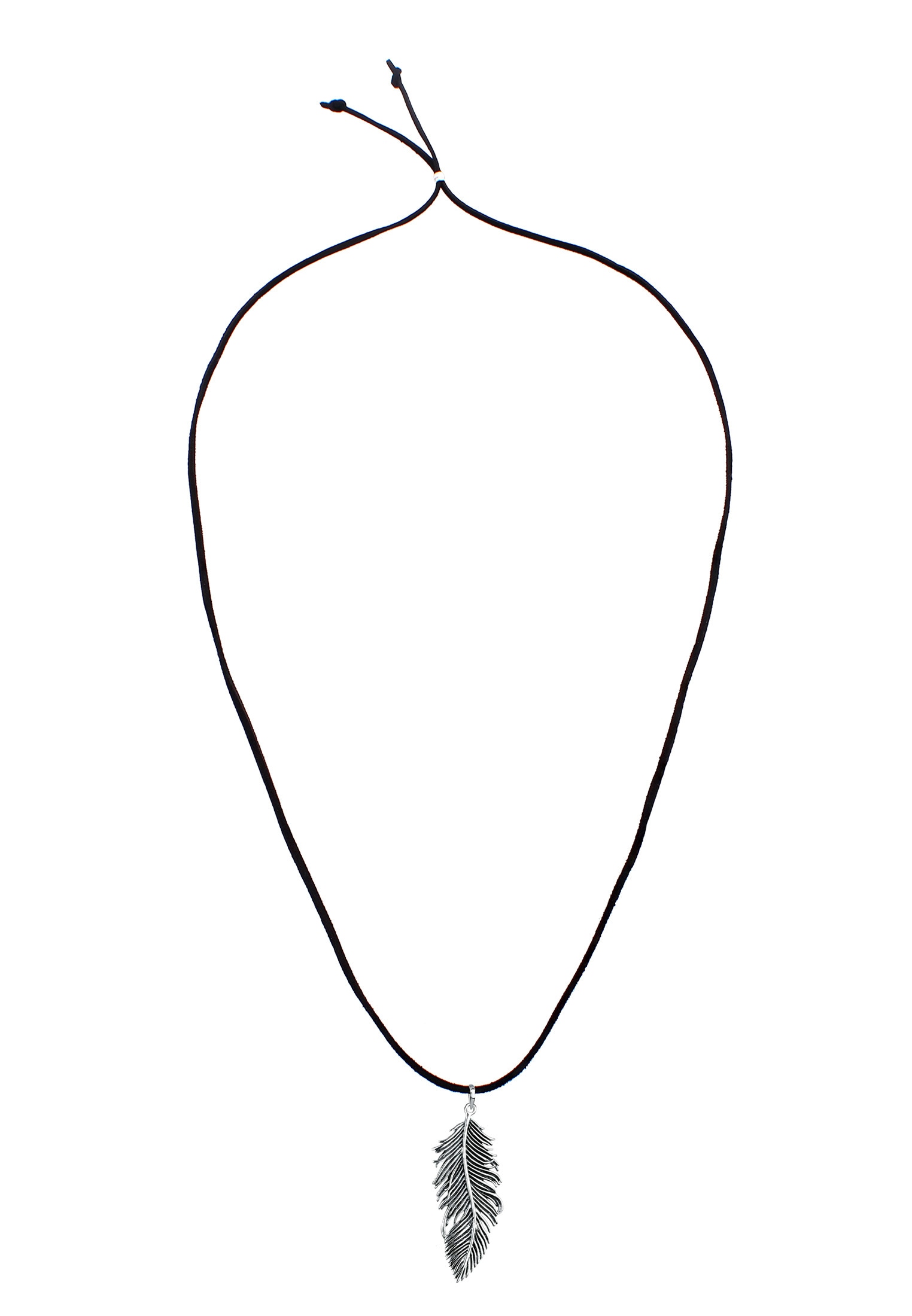 Elli Lange Kette »Halskette Feder Boho Hippie Festival 925 Silber«