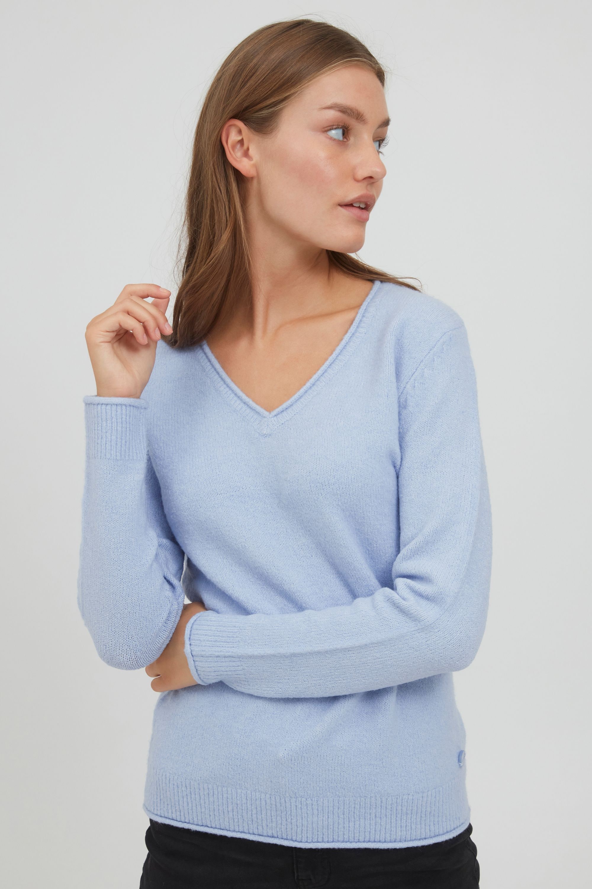 OXMO Strickfleece-Pullover »Strickpullover OXIlva«