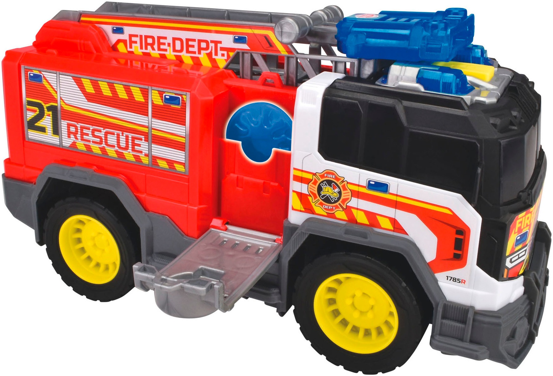 Dickie Toys Spielzeug-Feuerwehr »Fire Rescue Unit«, mit Licht und Sound