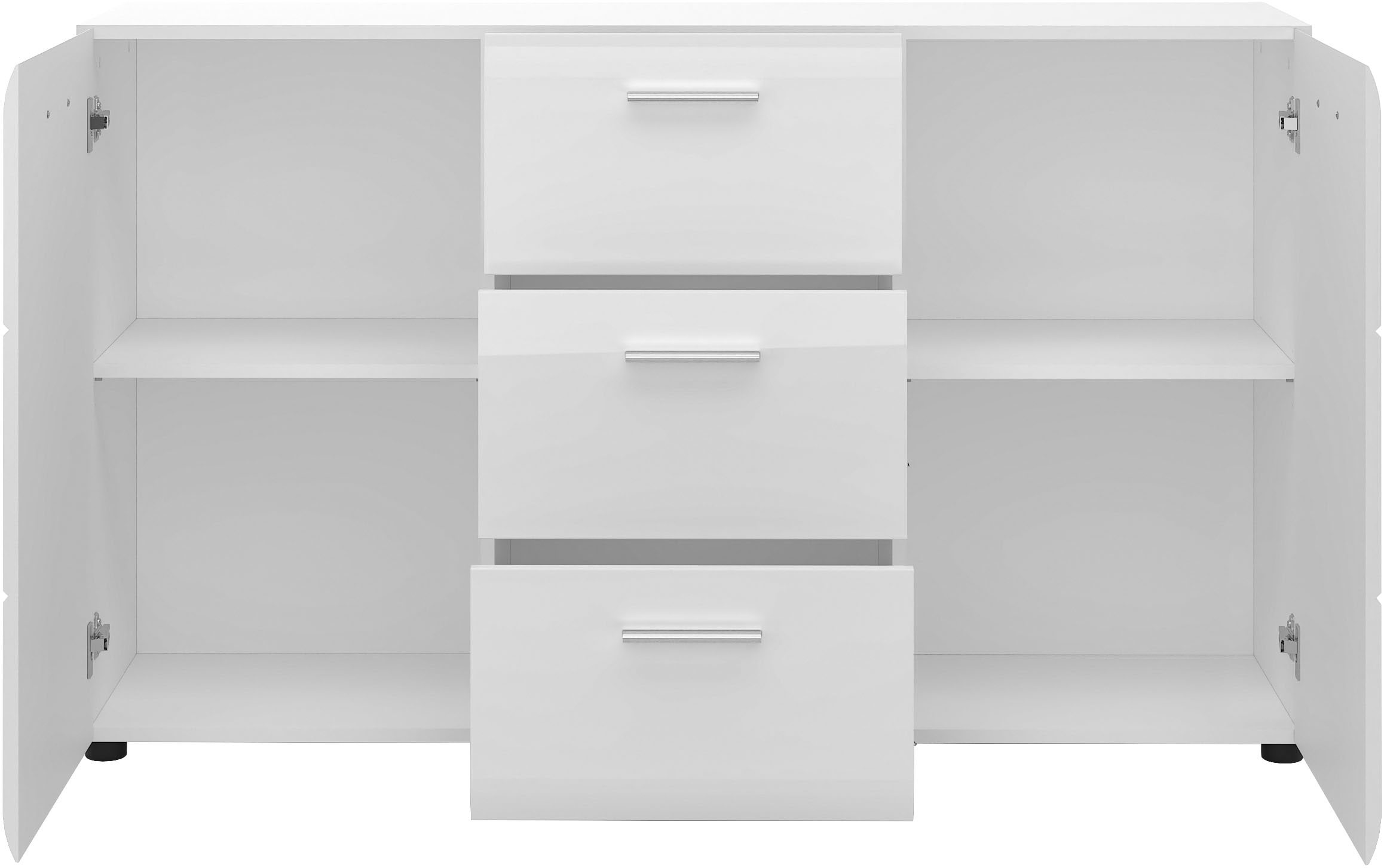 LIVING CHARM Sideboard »Merano«, Breite ca. 144 cm