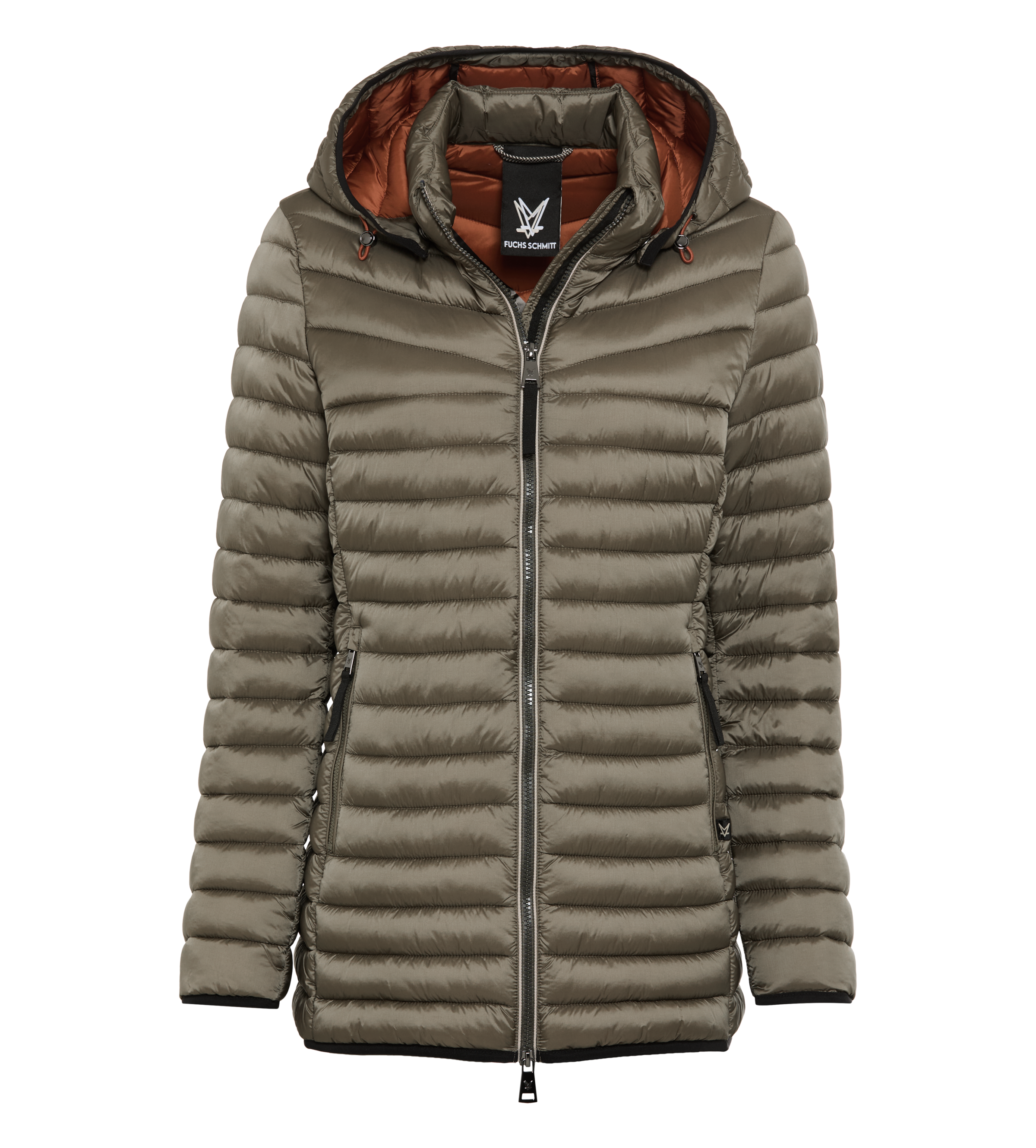 Fuchs Schmitt Steppjacke »Steppjacke« mit Kapuze mit abnehmbarer Kapuze