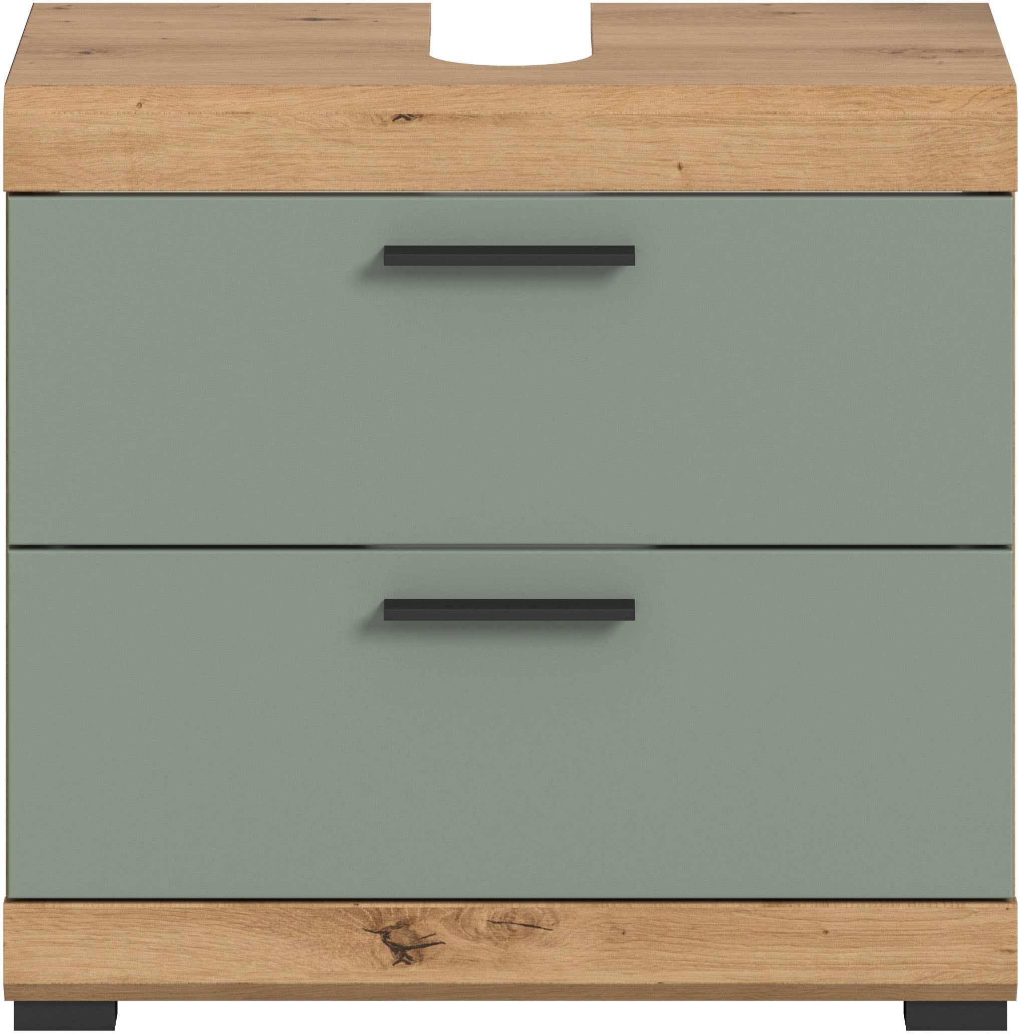 INOSIGN Waschbeckenunterschrank »Siena, Breite 60cm, 2 Schubkästen, mit Siphonausschnitt, MDF-Front«, in verschiedenen Farben erhältlich, Badmöbel, Badschrank, Kommode, Bad