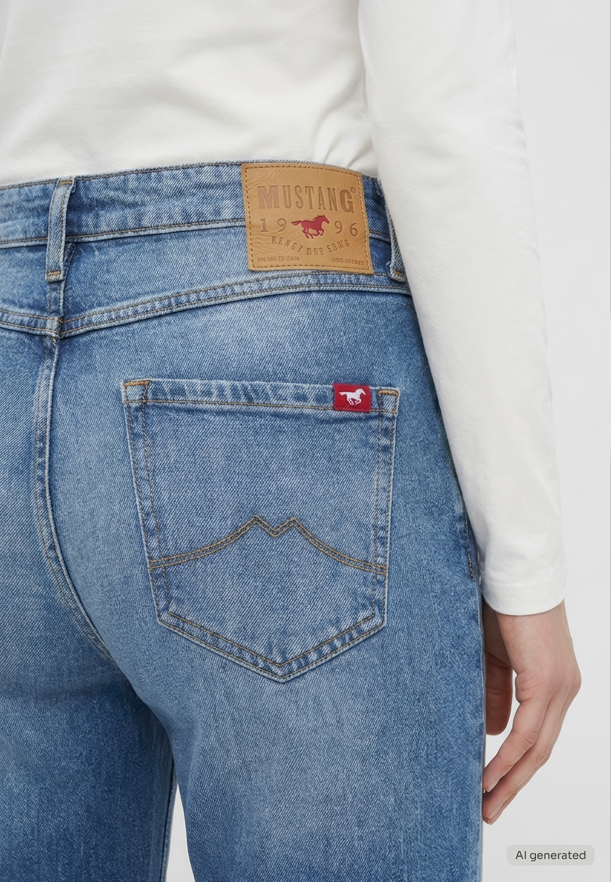 MUSTANG 5-Pocket-Hose »Damen Style Kleo Barrel Leg«