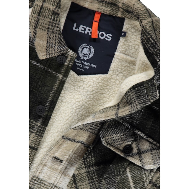 LERROS Hemdjacke »LERROS Kernige, karierte Hemdjacke« bei ♕