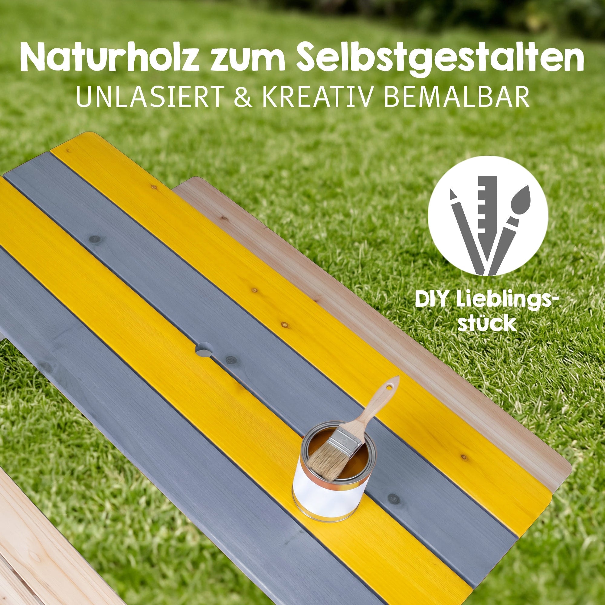 roba® Garten-Kindersitzgruppe »Outdoor+ mit Spielwannen«