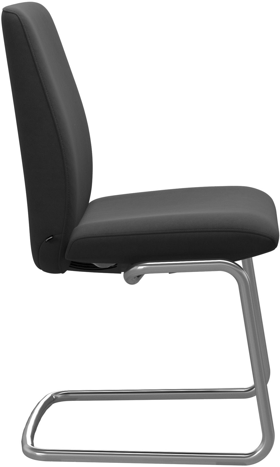 Stressless® Polsterstuhl »Laurel« () Low Back, Größe L, mit Beinen aus Stahl in Schwarz matt