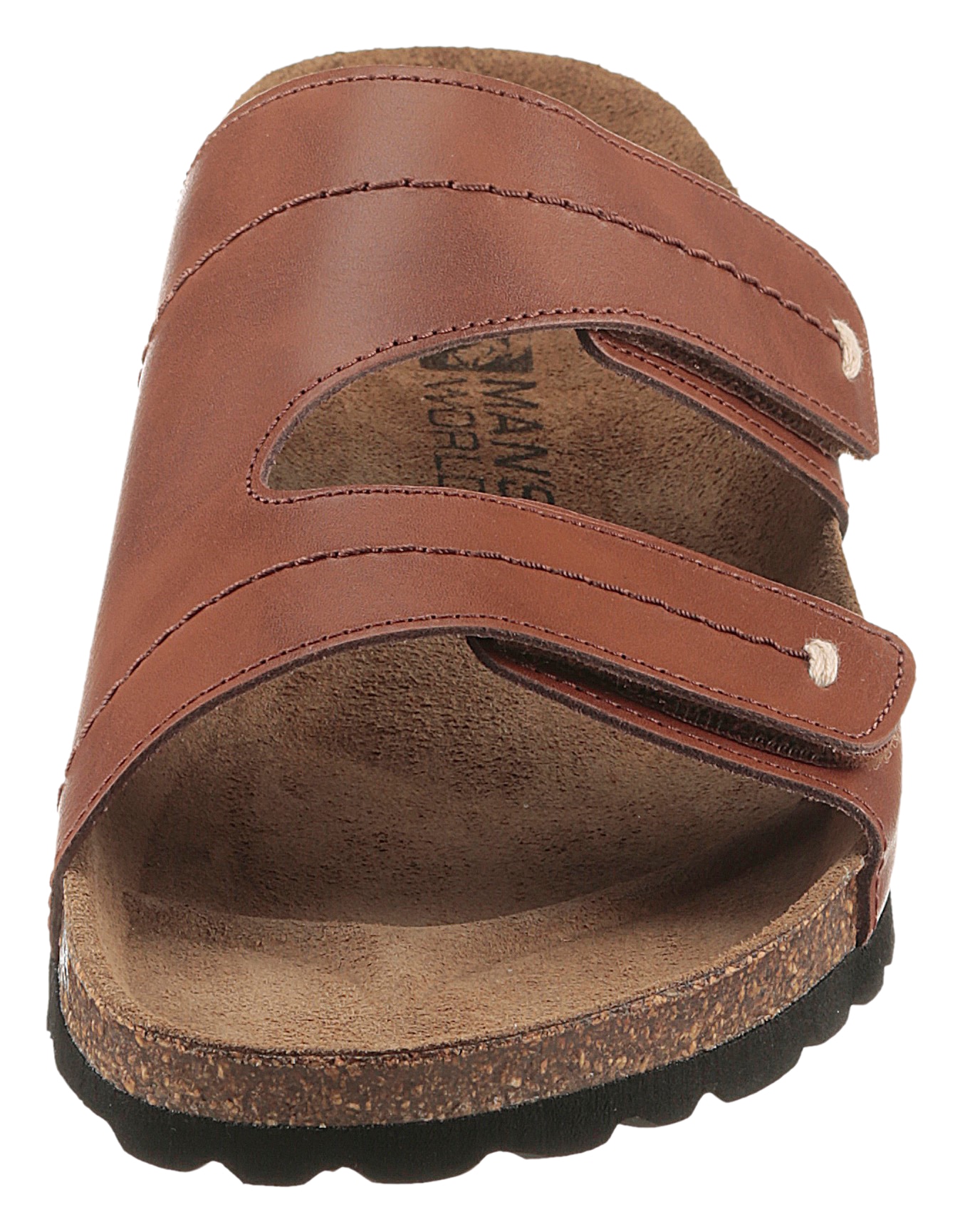 Man's World Pantolette, Schlappen, Sommerschuh, Hausschuh mit vorgeformtem Fußbett