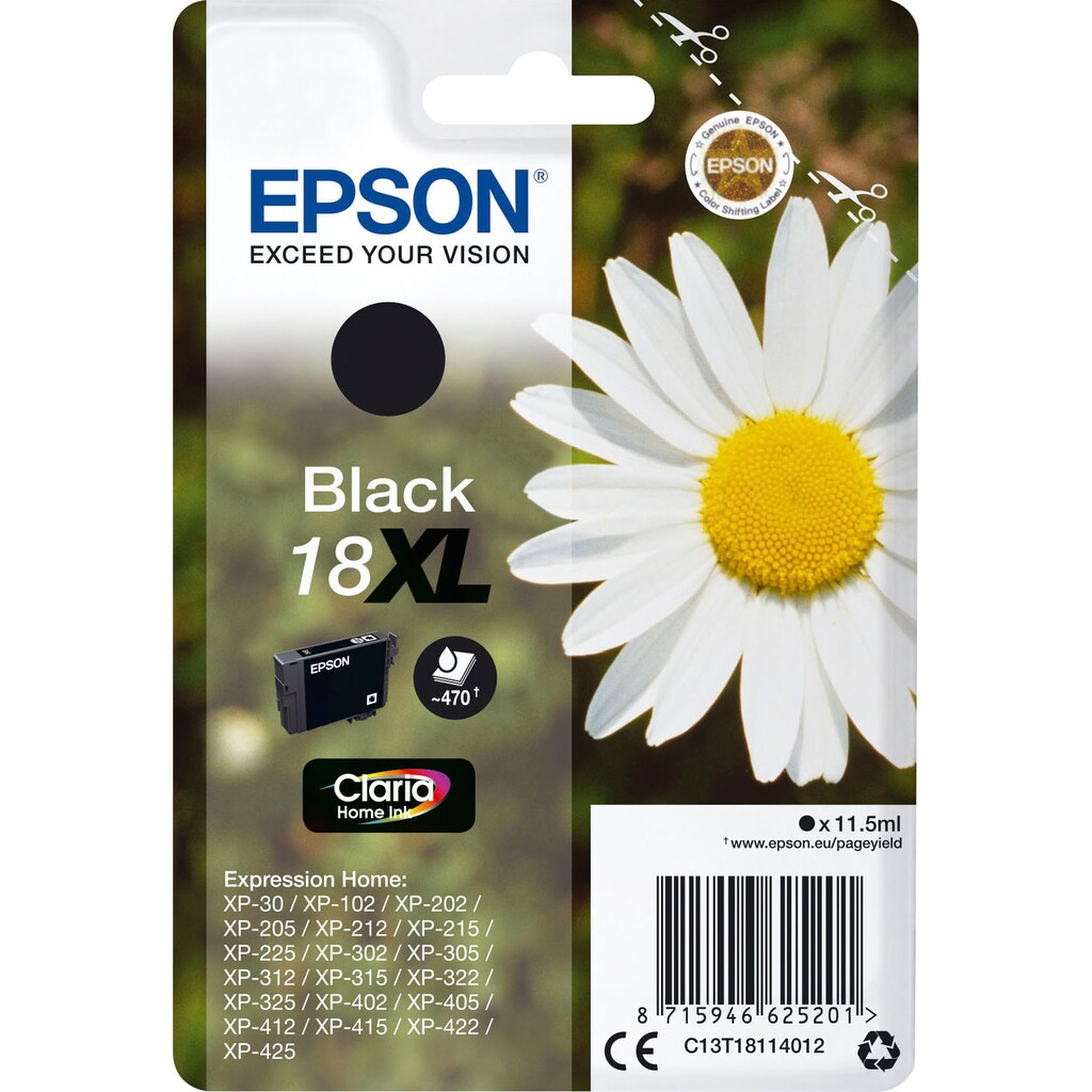 Epson Tintenpatrone »18XL«