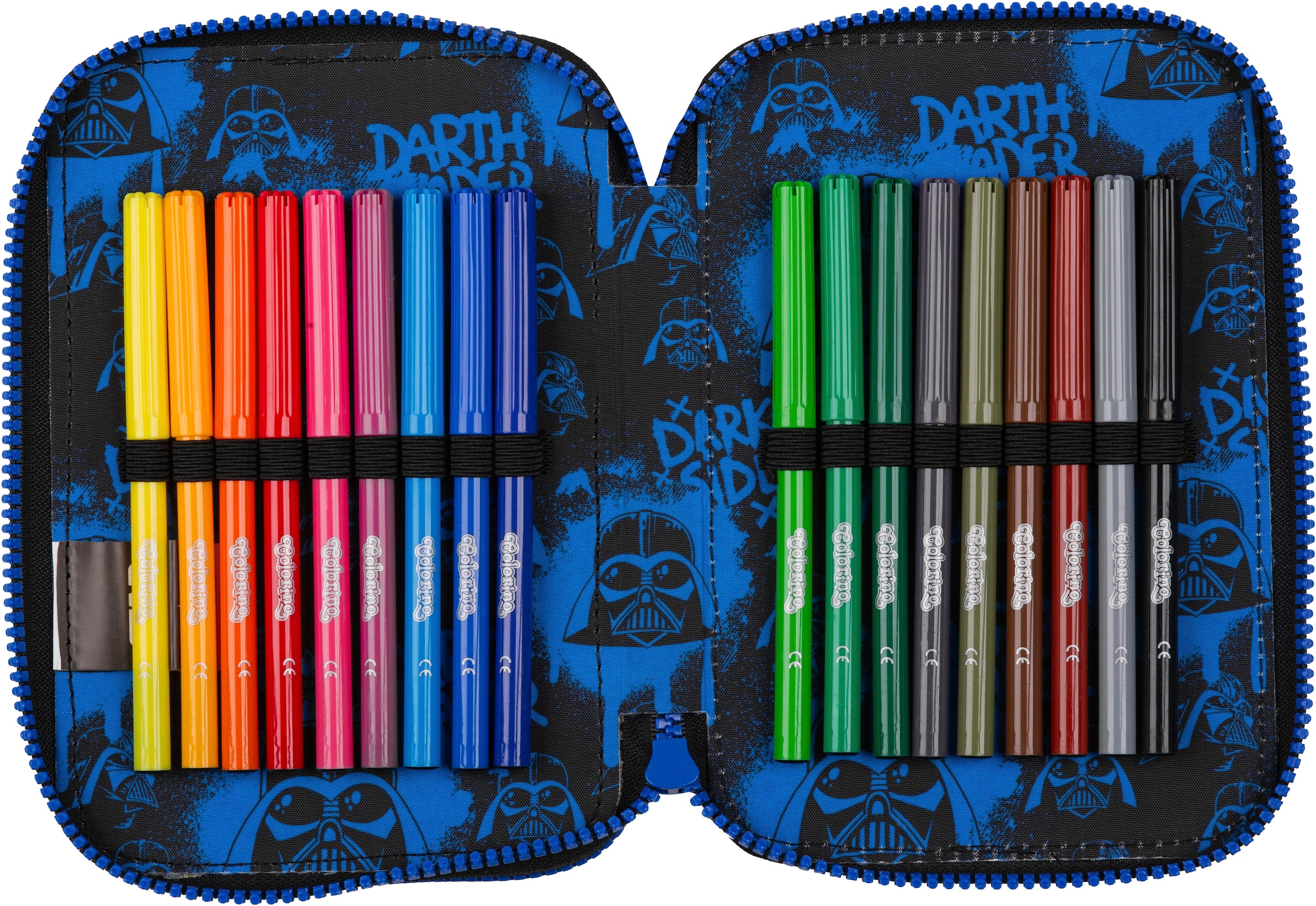 CoolPack Federmäppchen »Etui, Star Wars, Darth Vader«, befüllt