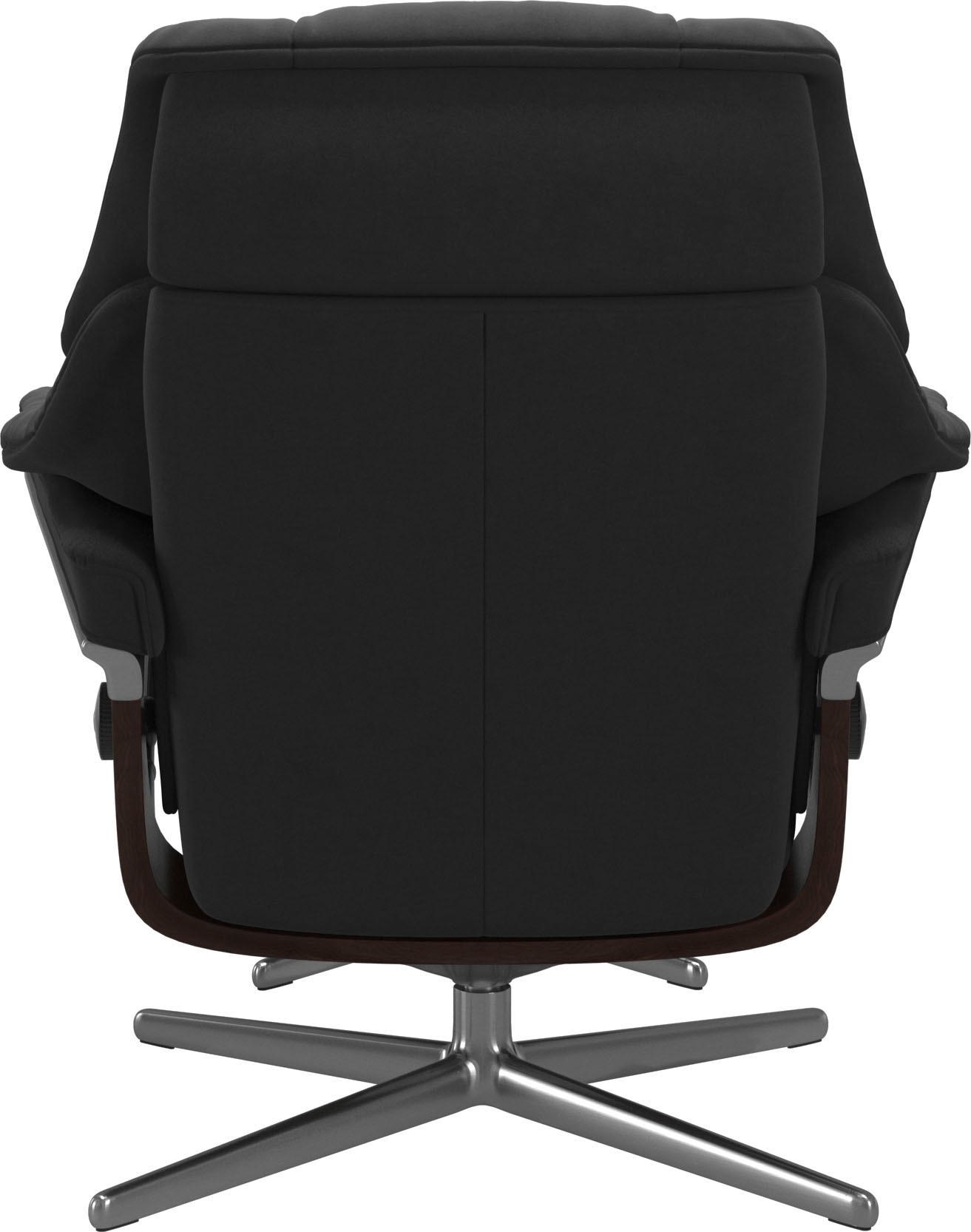 Stressless® Relaxsessel »Reno«, mit Cross Base, Größe S, M & L, Holzakzent Braun