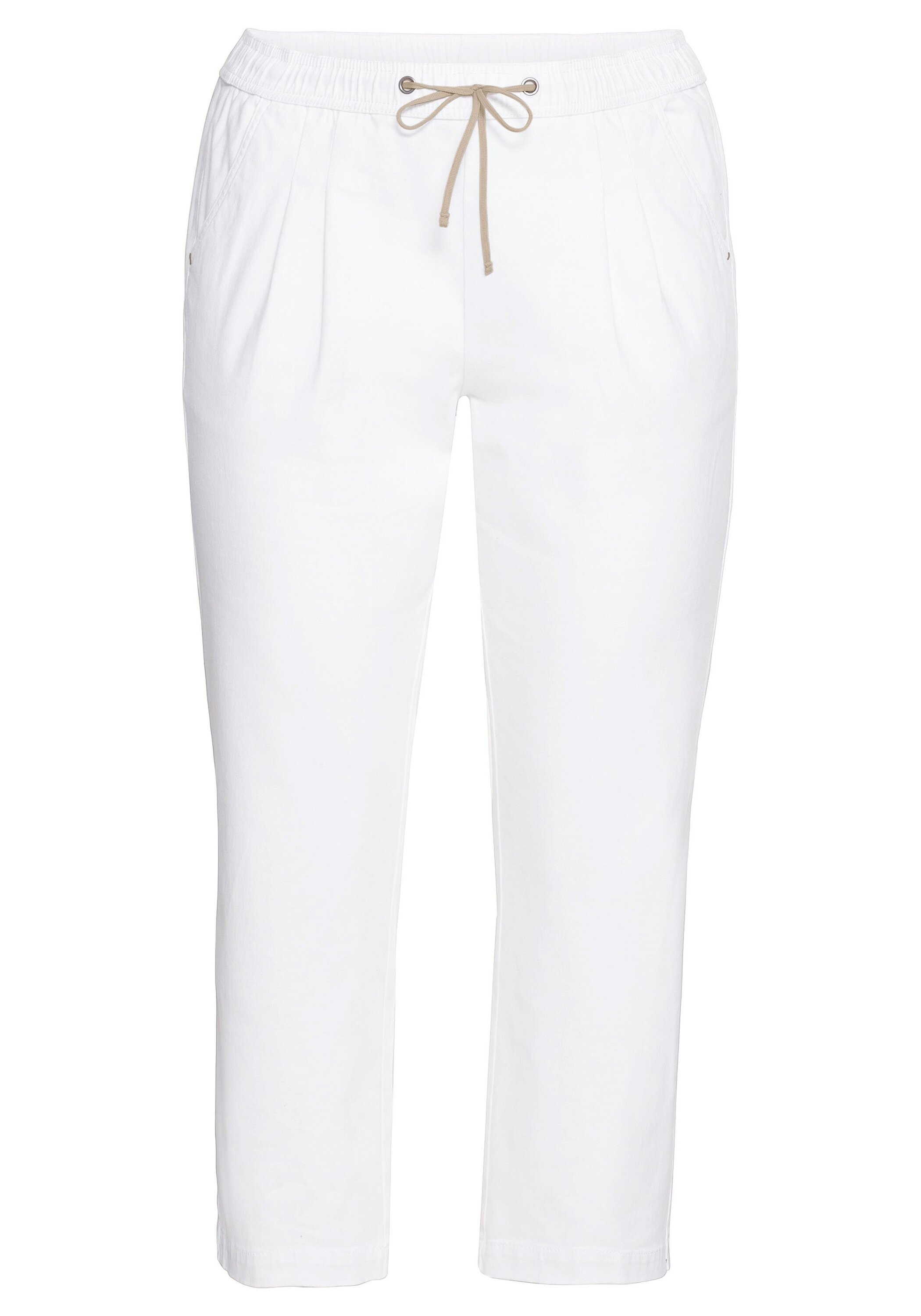 Sheego Stretch-Jeans »Joggpants mit dehnbarem Bund und Bindeband«