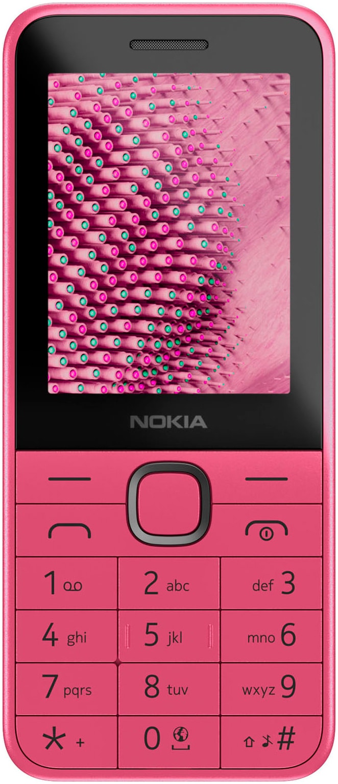 Handy »225 4G«, pink, 6,09 cm/2,4 Zoll, 0,12 GB Speicherplatz, 0,3 MP Kamera