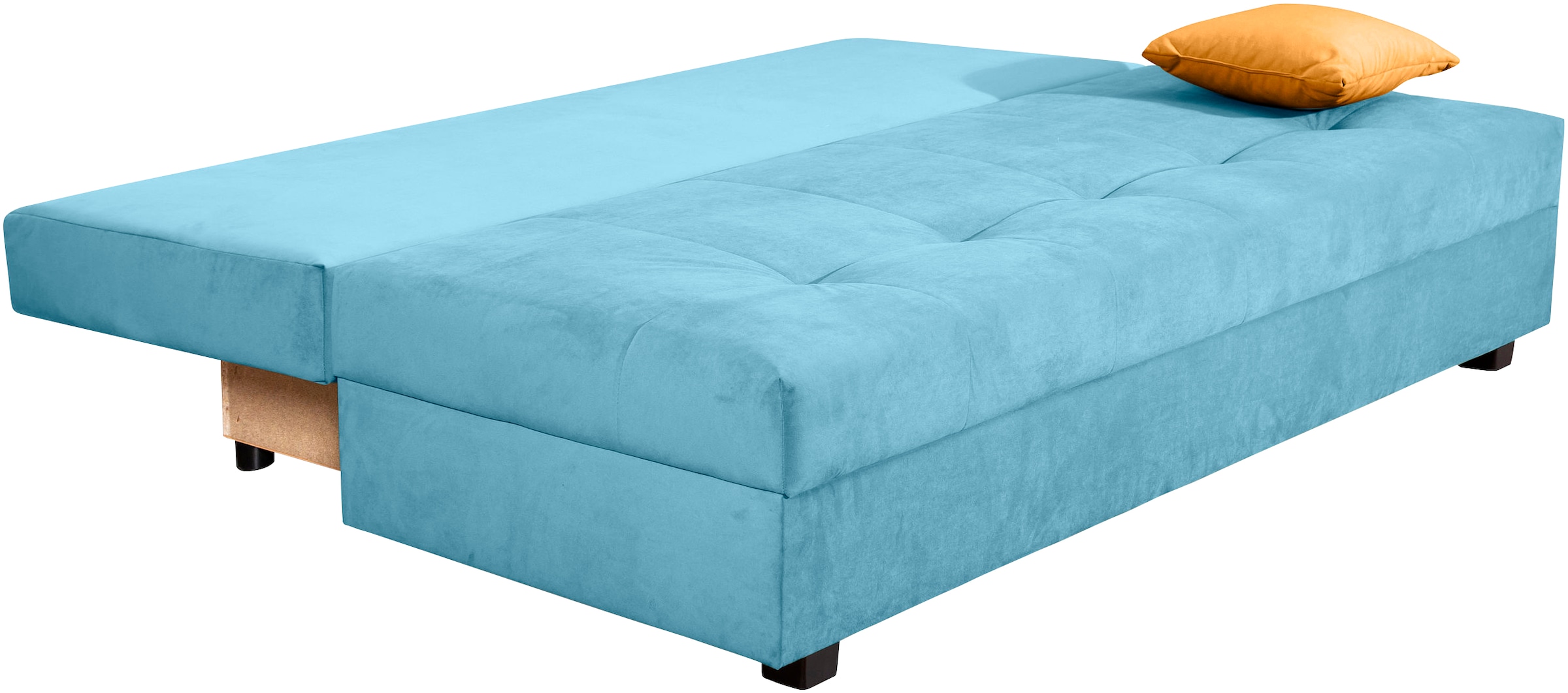 COLLECTION AB Schlafsofa »DARIA inklusive Schlafunktion und Bettkasten«, Schlafsofa,Bettfunktion,Bettkasten,inklusive Rückenkissen,Federkern