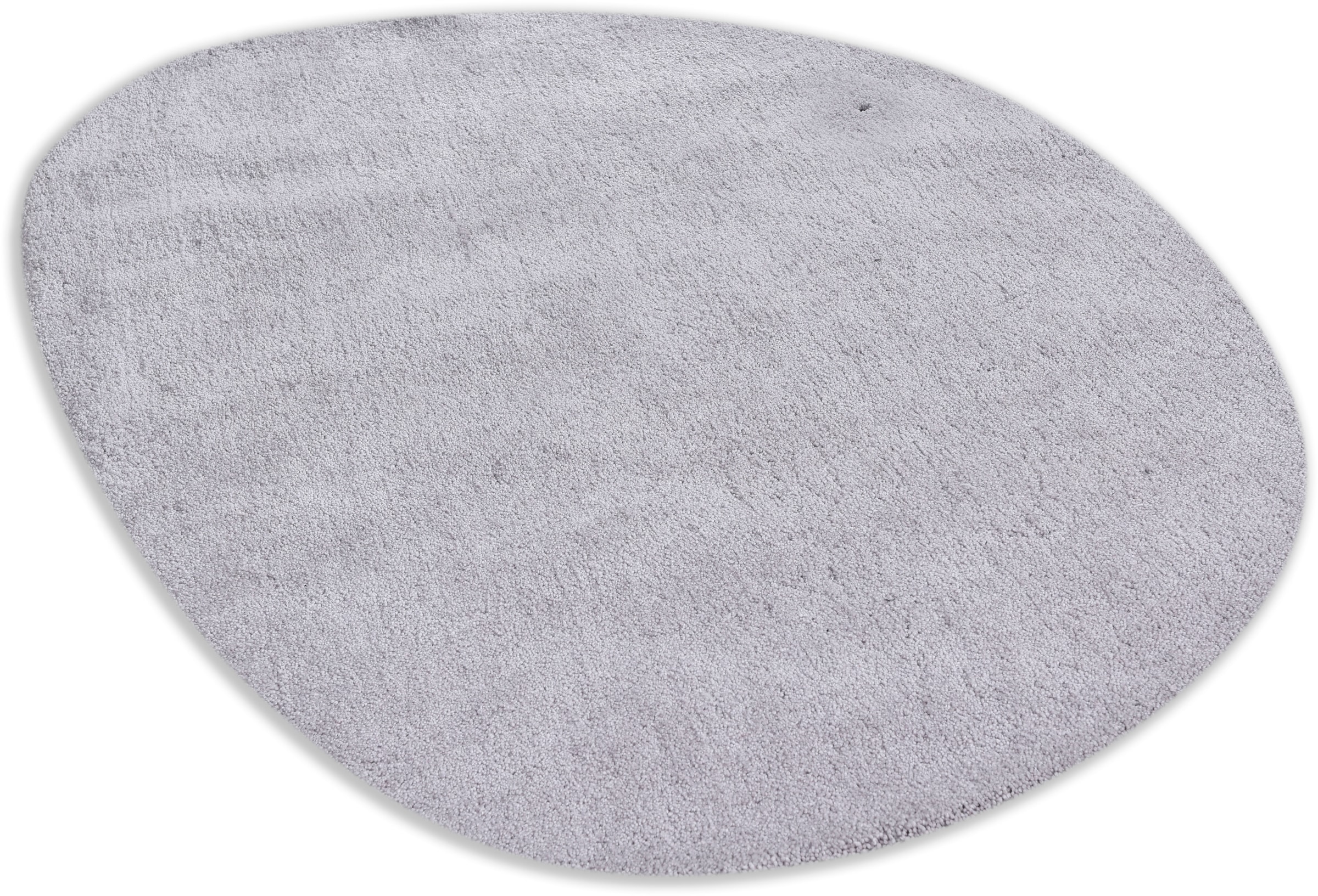 TOM TAILOR HOME Hochflor-Teppich »Shaggy Teppich Cozy« oval 25 mm Höhe Uni Farben, auch in Pastell Farben, weich & kuschelig, organische Form