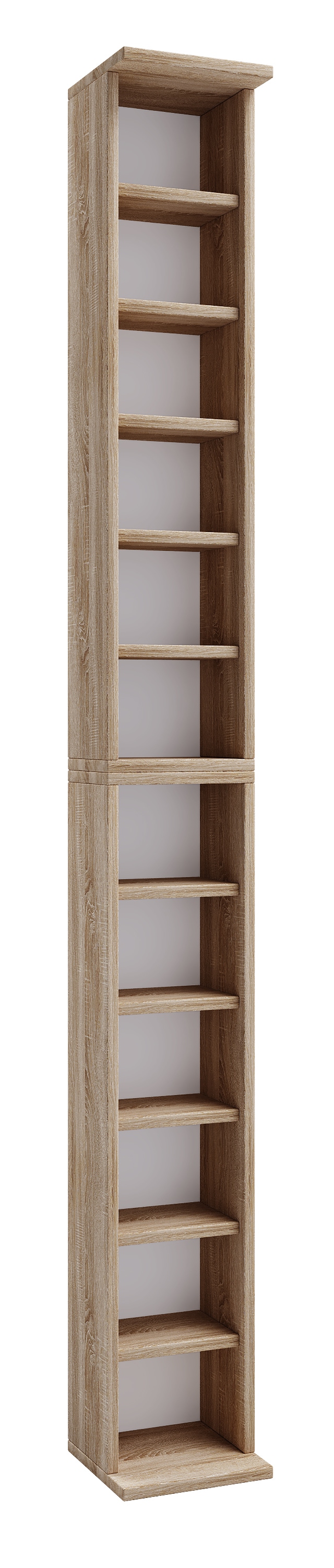 VCM Standregal »Holz CD DVD Stand Aufbewahrung Deko Regal Bigol«