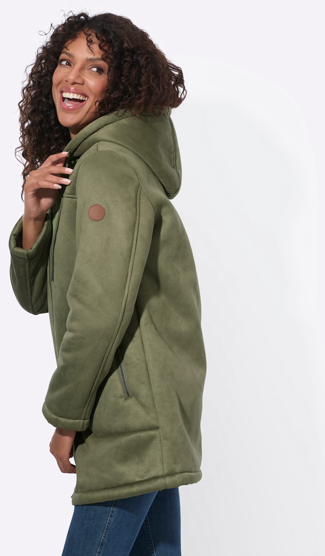 Casual Looks Outdoorjacke mit Kapuze