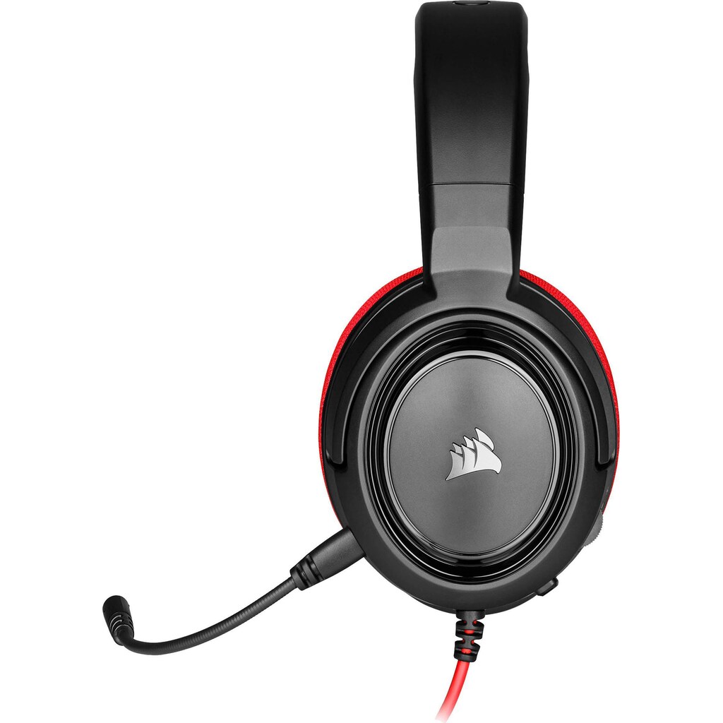 Corsair Gaming-Headset »HS35 Stereo Red«, Mikrofon abnehmbar