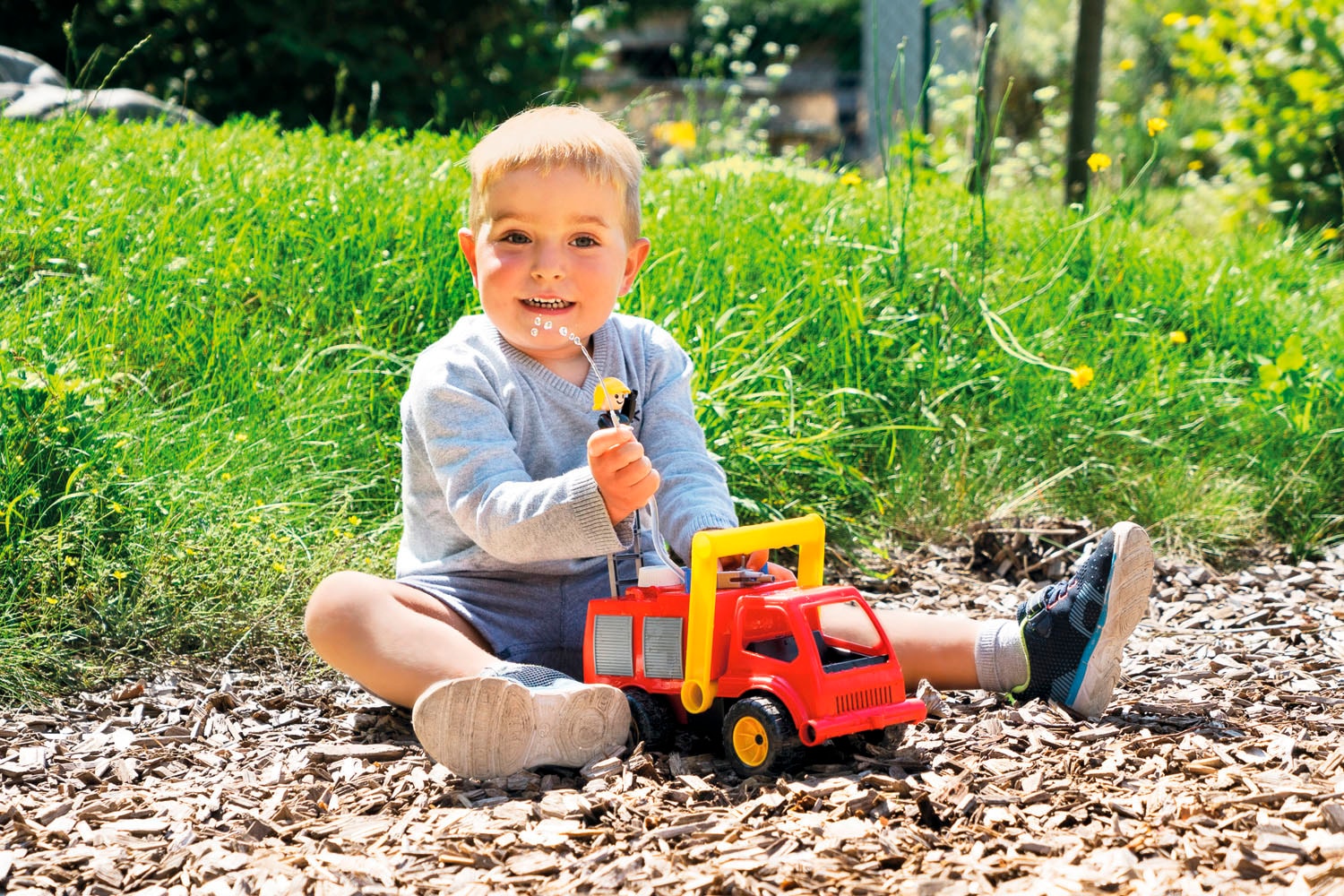 Lena® Spielzeug-Feuerwehr »Aktive«, inklusive Spielfigur; Made in Europe
