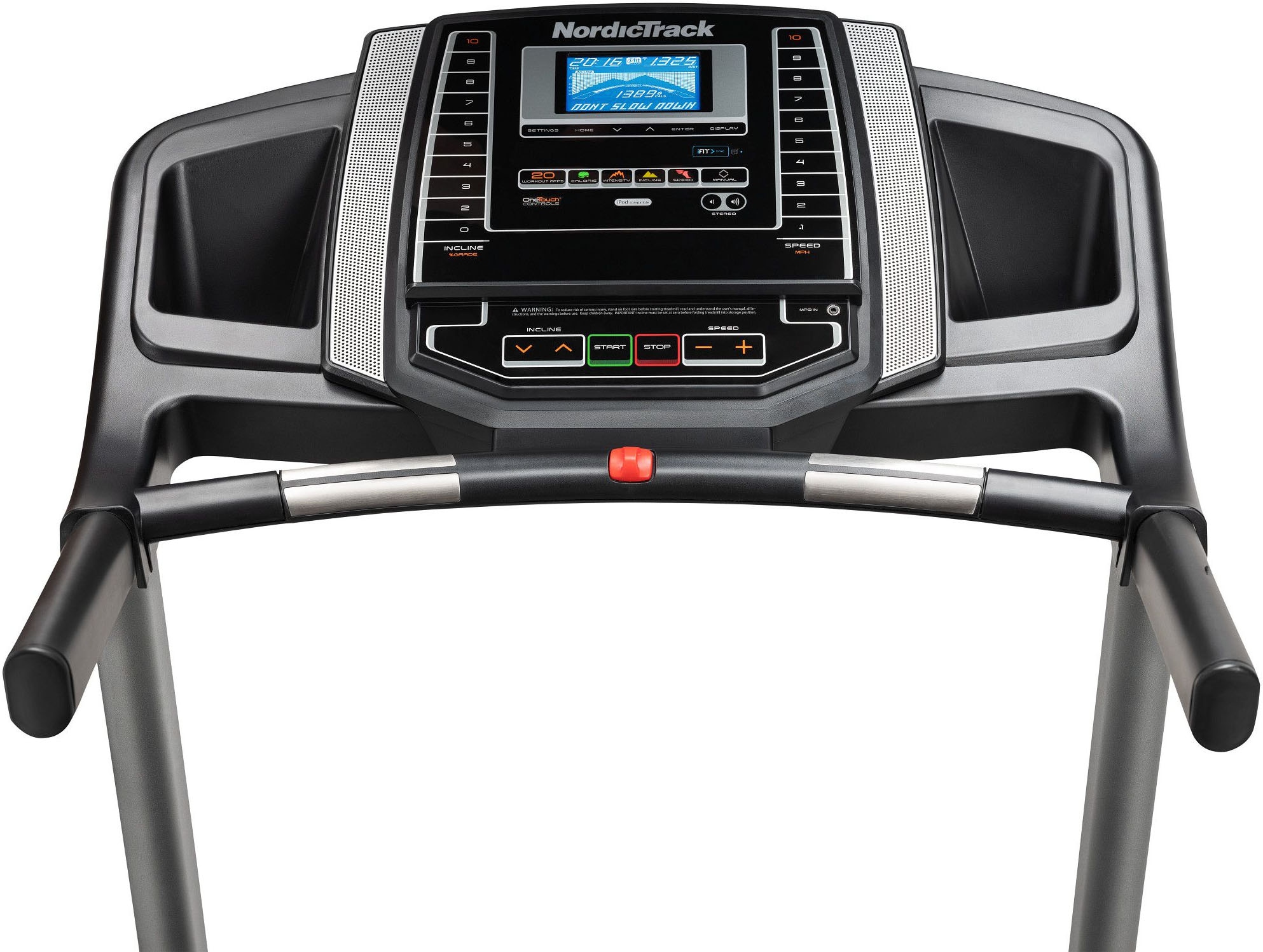 NordicTrack Laufband »NordicTrack T 6.5 S«, (Laufband zum Laufen und Gehen mit 5" Display, faltbar), bis max. 16 km/h, klappbar