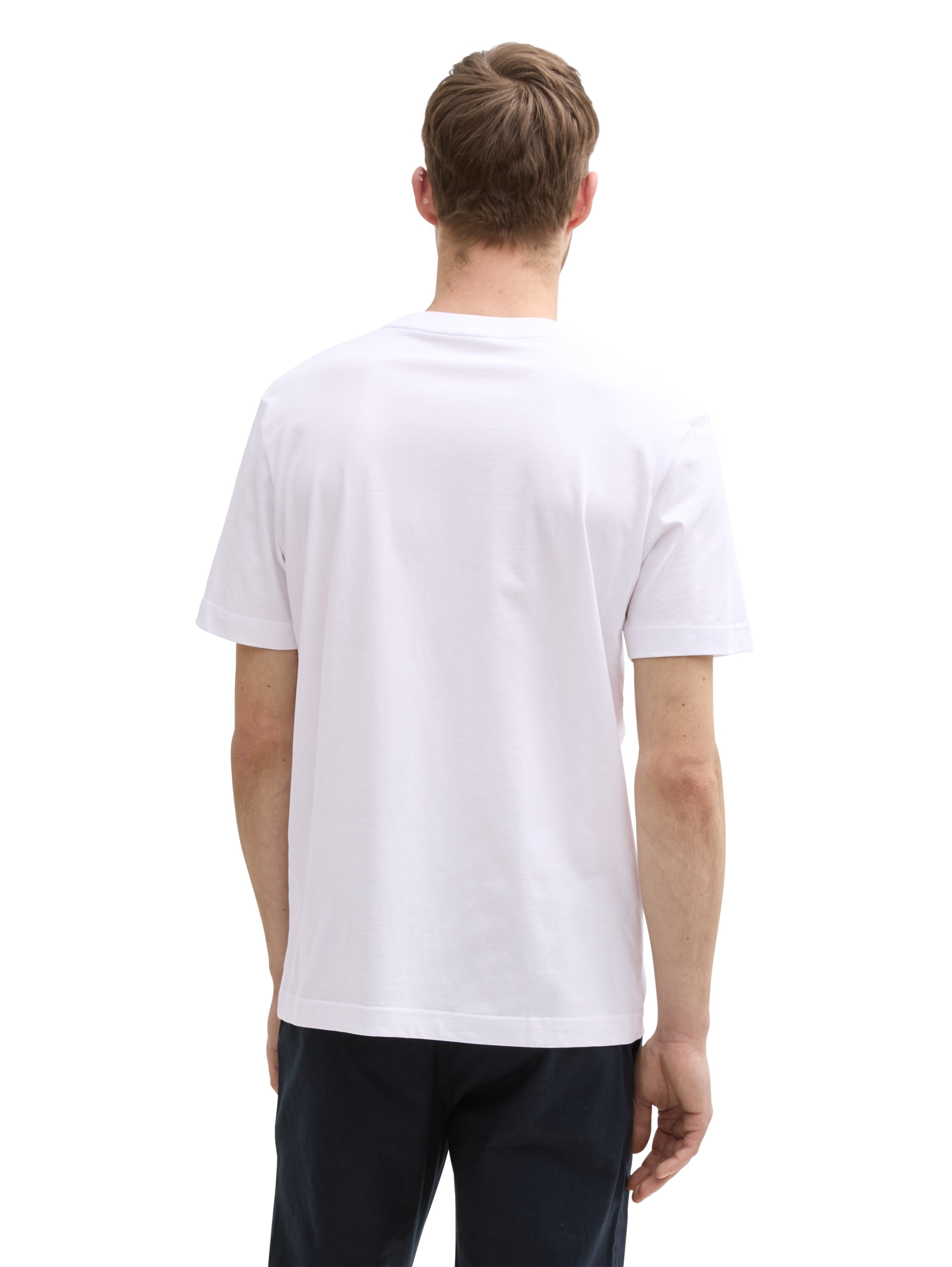 TOM TAILOR T-Shirt, (Packung, 2 tlg.), mit Frontprint