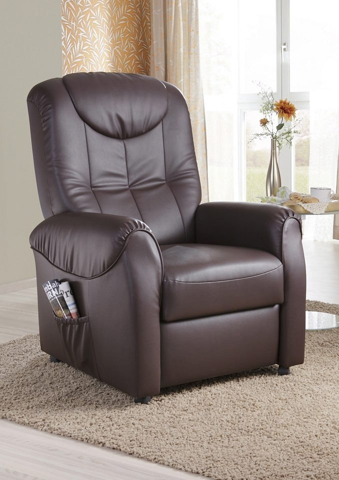 sit&more TV-Sessel »Bastian«, wahlweise manuell verstellbar oder mit Motor und Aufstehhilfe