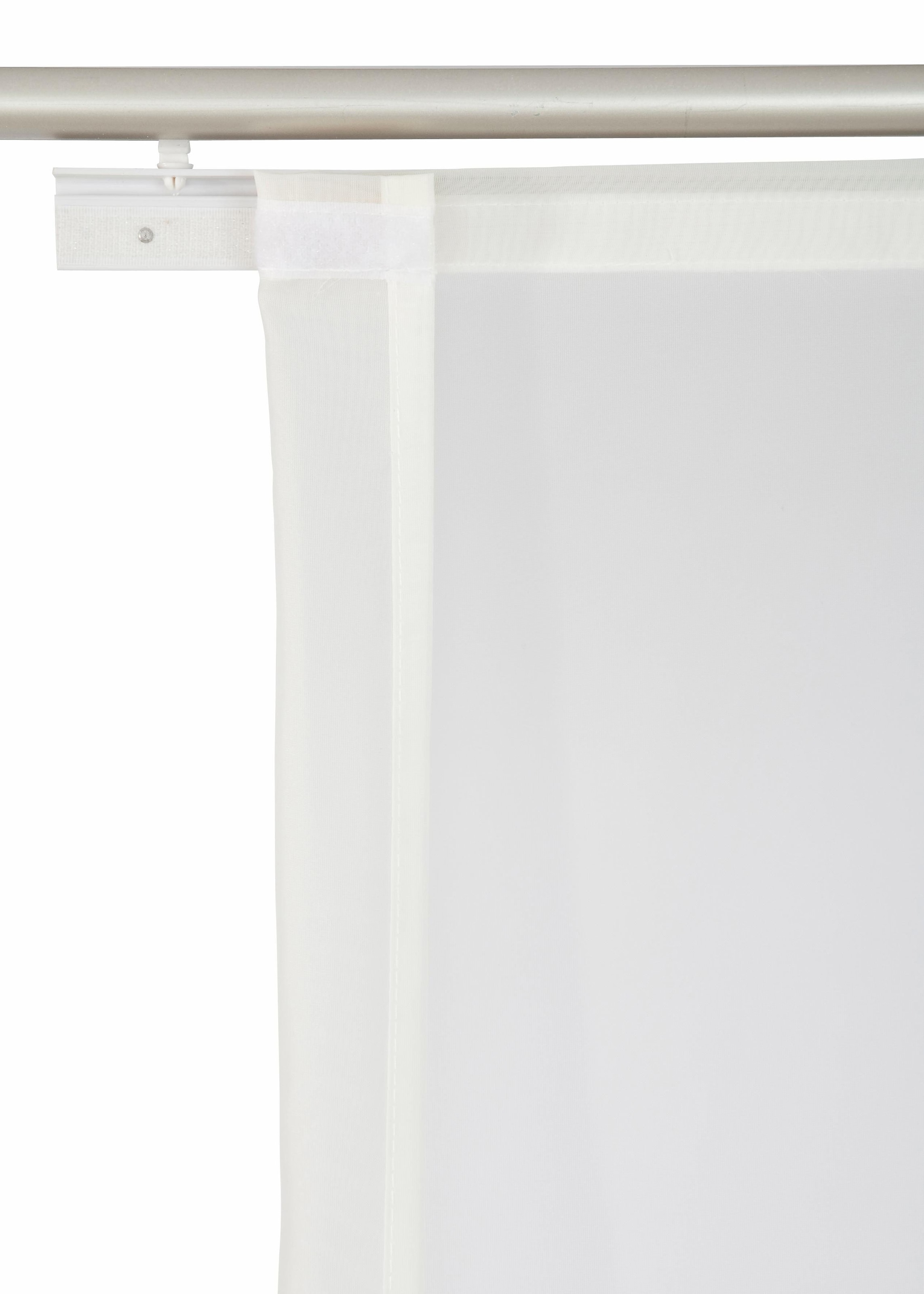 OTTO home Schiebegardine »Xanten« Klettband 2 Stk. tlg. 2-er Set, mit Befestigungszubehör, Breite 57 cm, Raumteiler, modern