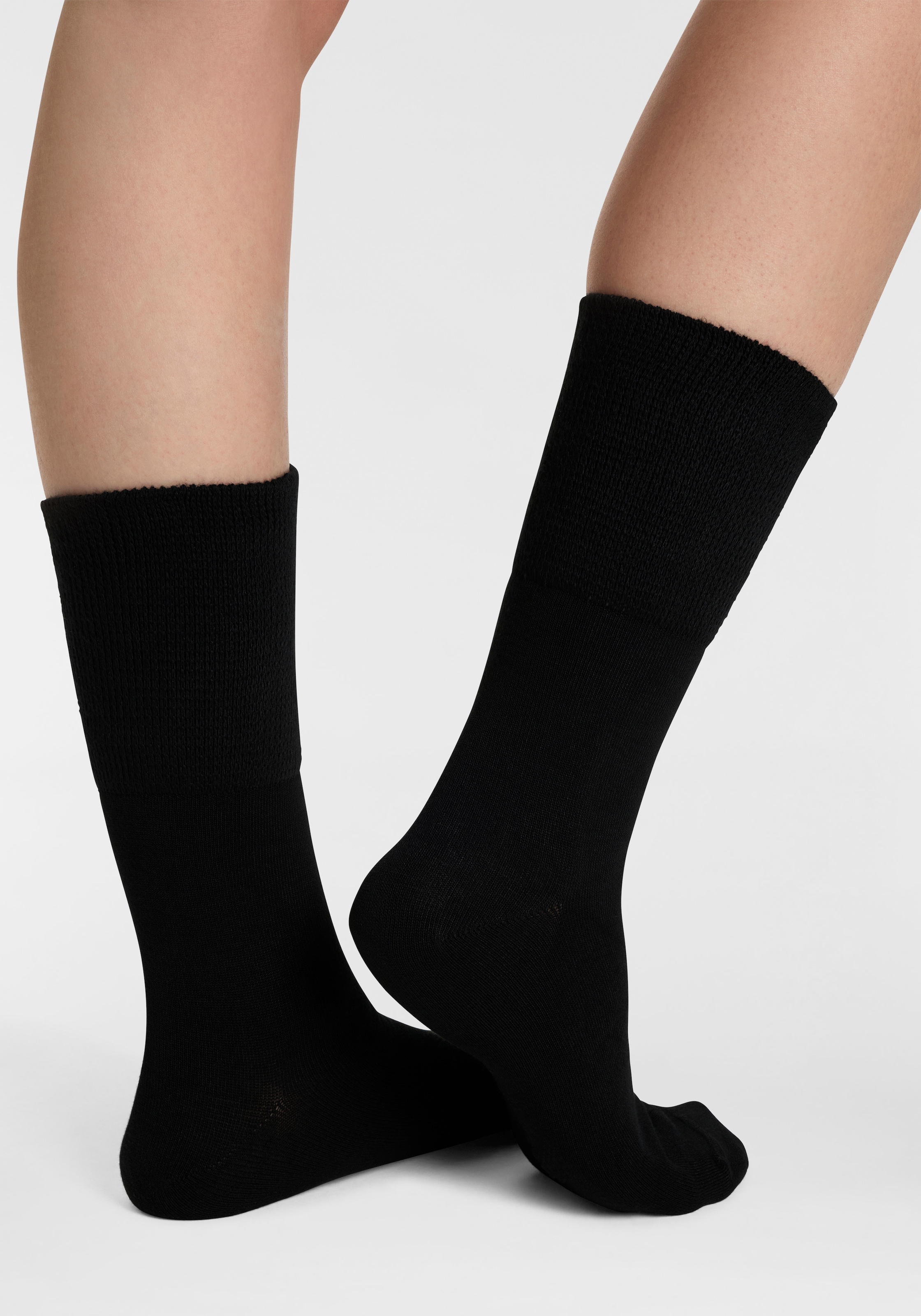 Apollo Diabetikersocken »3er Pack«, (3 Paar, 3), mit temperaturregulierender Funktion