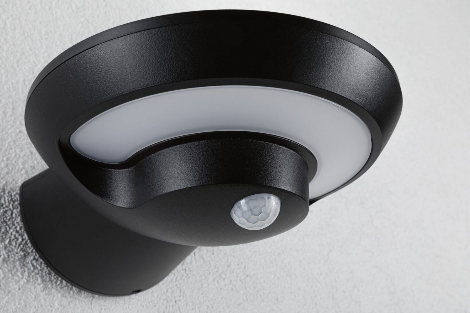 Paulmann LED Außen-Wandleuchte »Solar Bordola IP44 180x211mm 3000K 3,5W 220lm Anthrazit Kunststoff«, 1 flammig, Bewegungsmelder