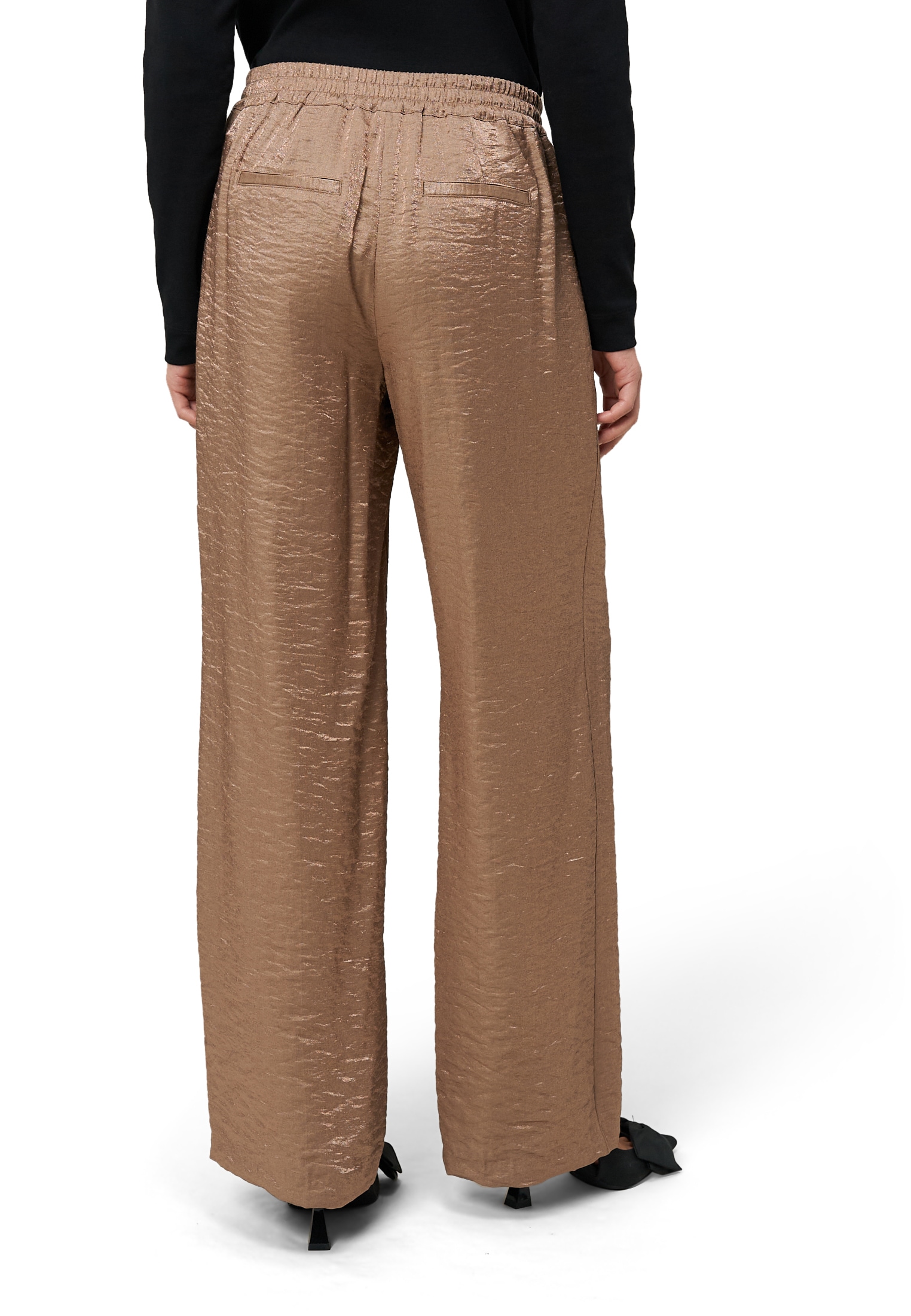 Zero Stoffhose »Hose mit Knittereffekt 30 Inch«