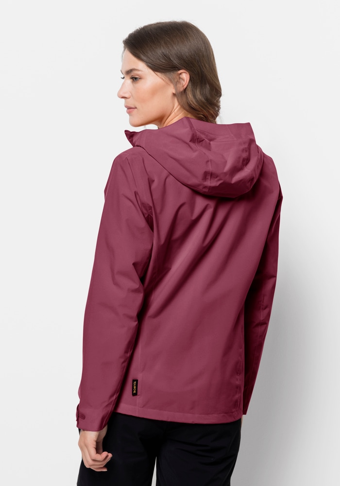 Jack Wolfskin Outdoorjacke »PACK & GO SHELL W«, mit Kapuze