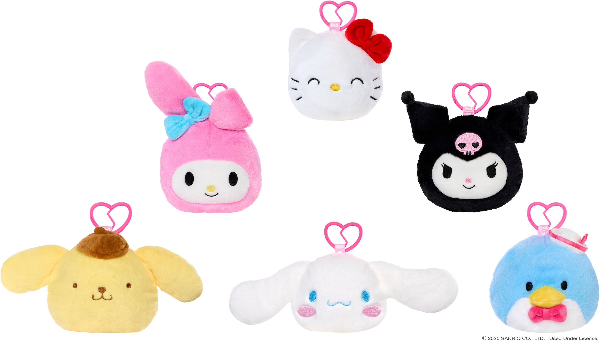 L.O.L. SURPRISE! Plüschanhänger »L.O.L. Surprise Loves Hello Kitty Reversible Plush Surprise Asst« Sortierte Lieferung - Abbildungen dienen als Beispiele!