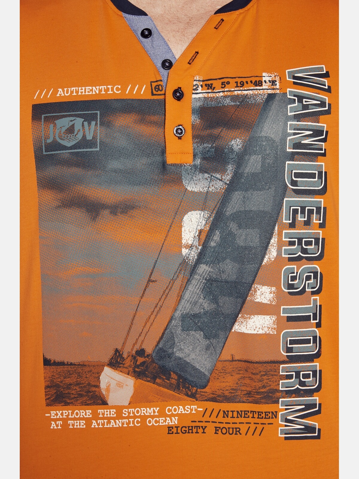Jan Vanderstorm T-Shirt »T-Shirt MUNIBERT«