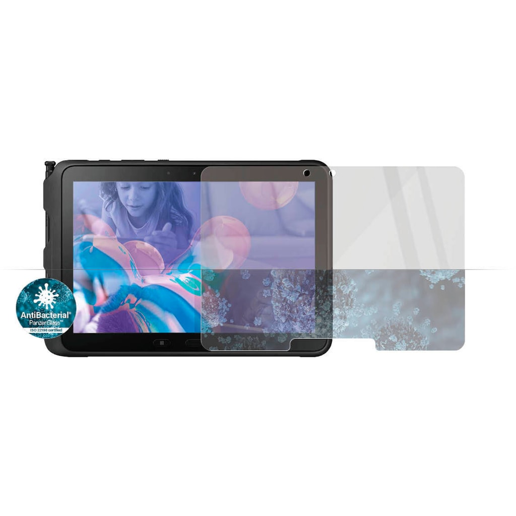PanzerGlass Displayschutzglas »Samsung Galaxy Tab Active Pro (CaseFriendly, Antibakteriel)«, (1 St.)