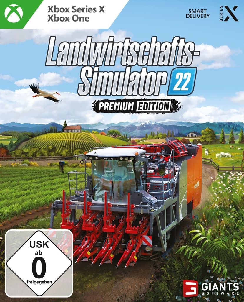 Astragon Spielesoftware »Landwirtschafts-Simulator 22: Premium Edition«, Xbox Series X