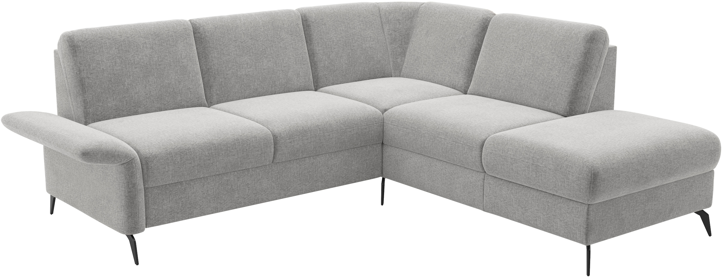 Home affaire Ecksofa »Rochelle«, optional: Armteilverstellung, klappbar, Bettkasen
