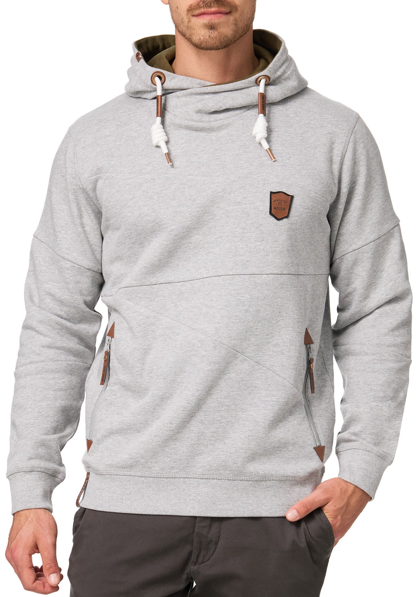 Indicode Kapuzensweatshirt »INAix«
