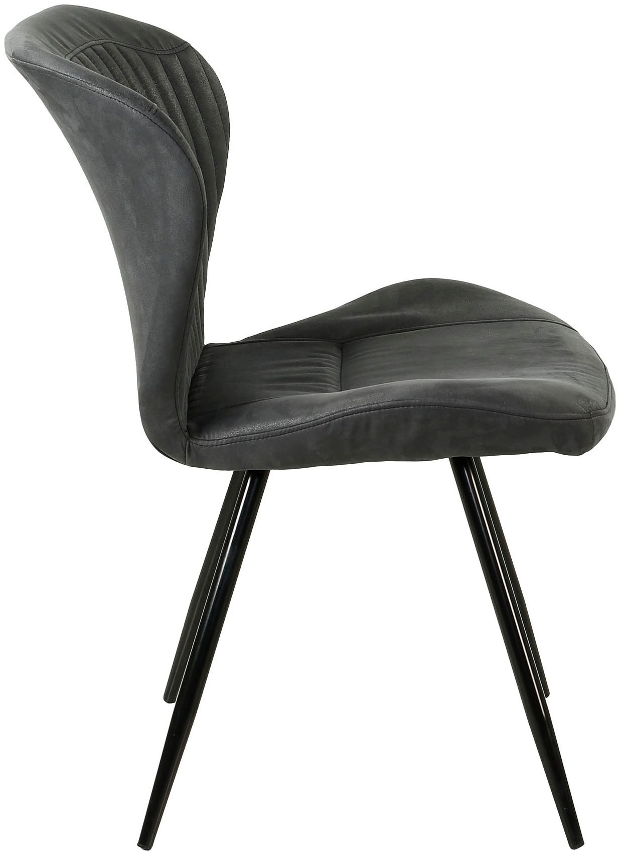 Jockenhöfer Gruppe Essgruppe »Olbia/Düren, Sitzgruppe (Set, 5-tlg., 1 Ausziehtisch und 4 Stühle)« 5 tlg. Tisch mit Butterflyauszug, 120-160 cm, Wildeiche