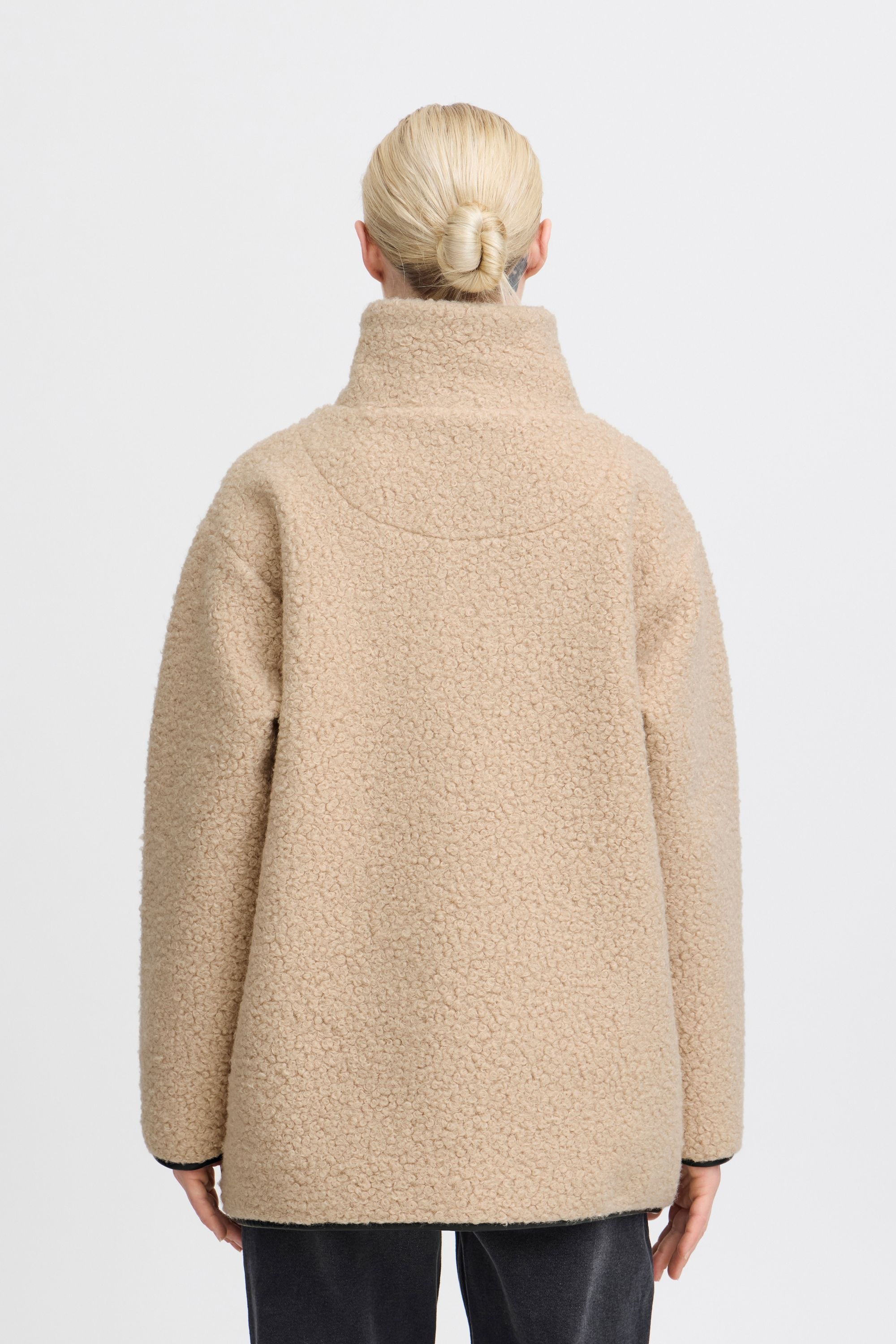 b.young Fleecepullover »Strickfleece-Pullover BYCIDAN PILE«