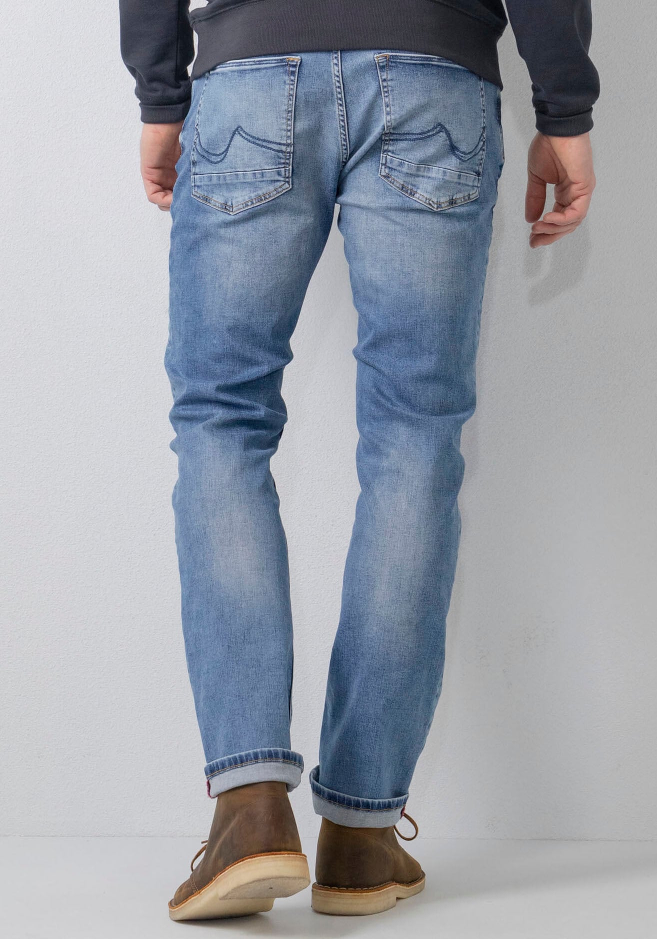 Petrol Industries Regular-fit-Jeans »RUSSEL« mit Fade-out Effekten