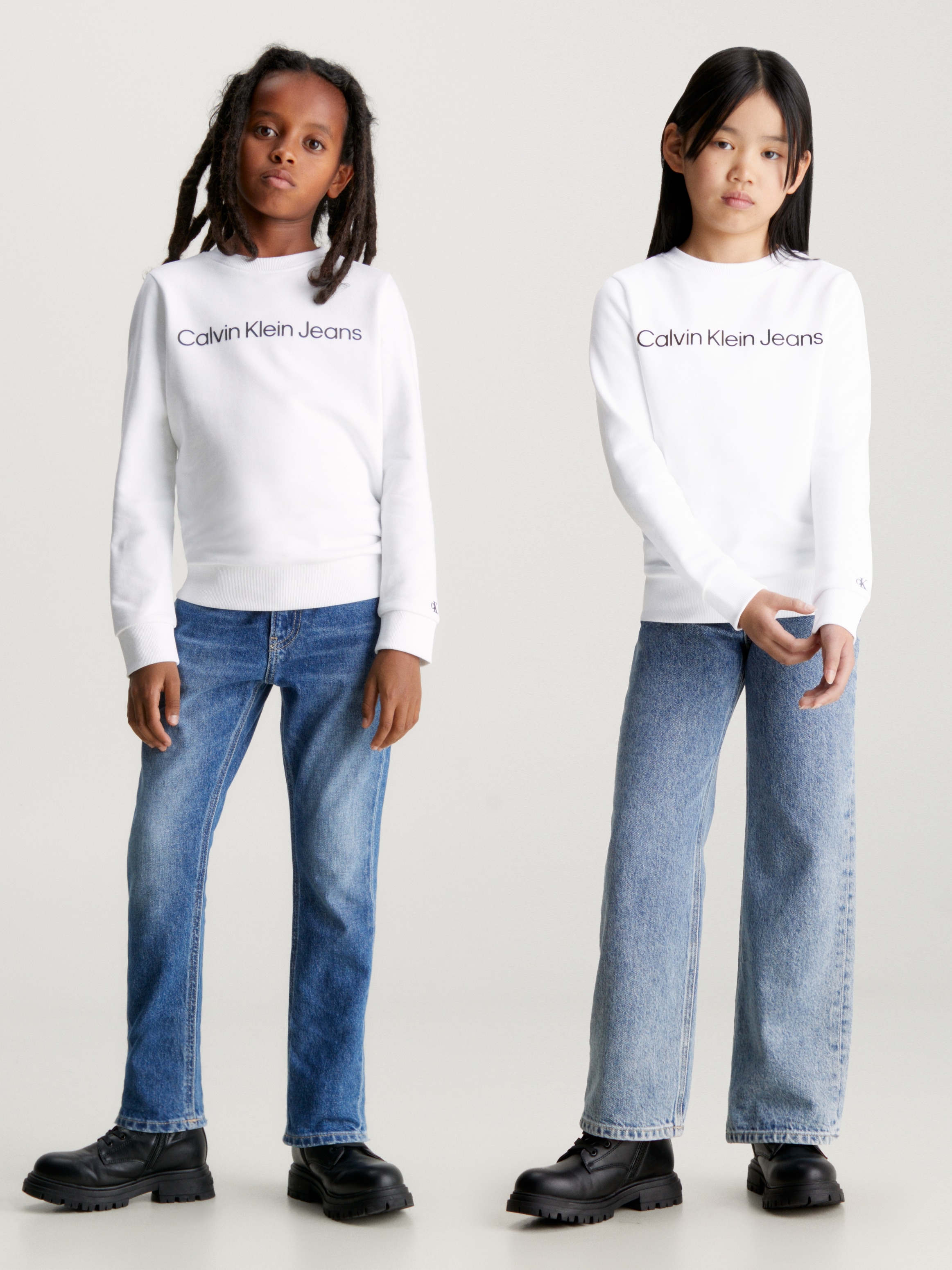 Calvin Klein Jeans Sweatshirt »INST. LOGO REGULAR CN«, für Kinder bis 16 Jahre