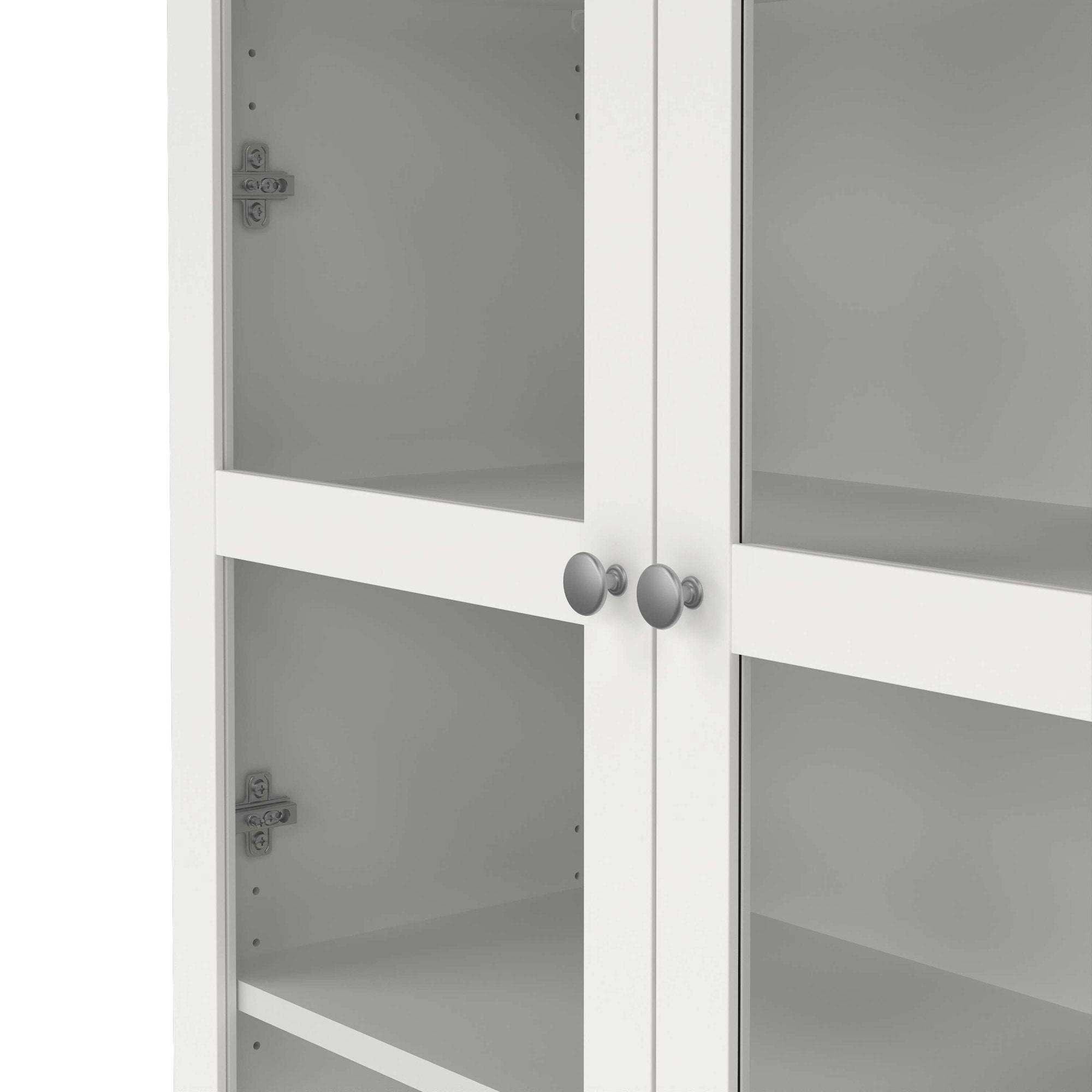 INOSIGN Vitrine »Roma Vitrinenschrank, Standvitrine, Glasvitrine, Schrank, Stauraum«, 2 Glastüren, Höhe 200 cm, 6 Fächer, Breite 89 cm